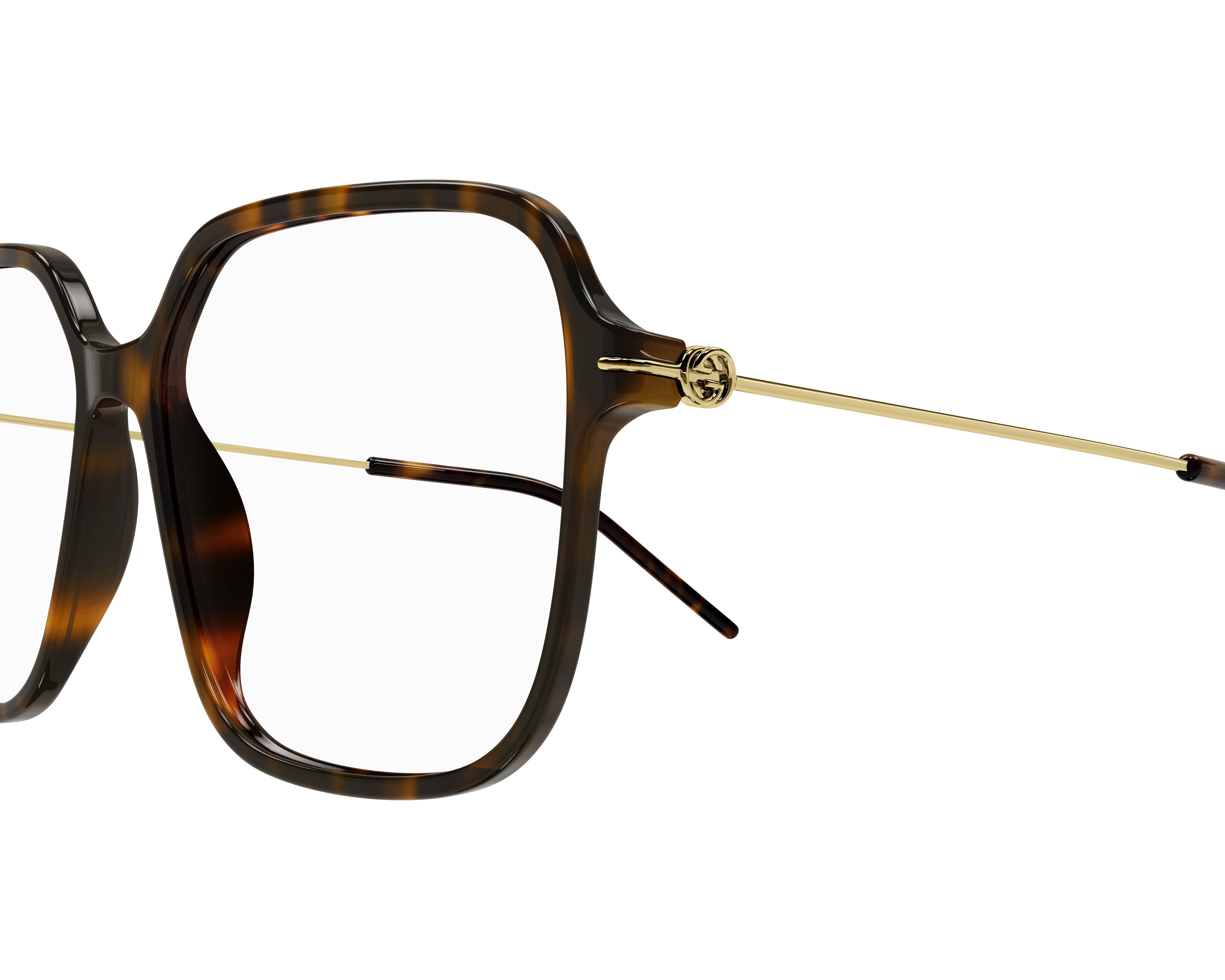 Gucci GG1271O 002 56-14 Havana  vista lateral