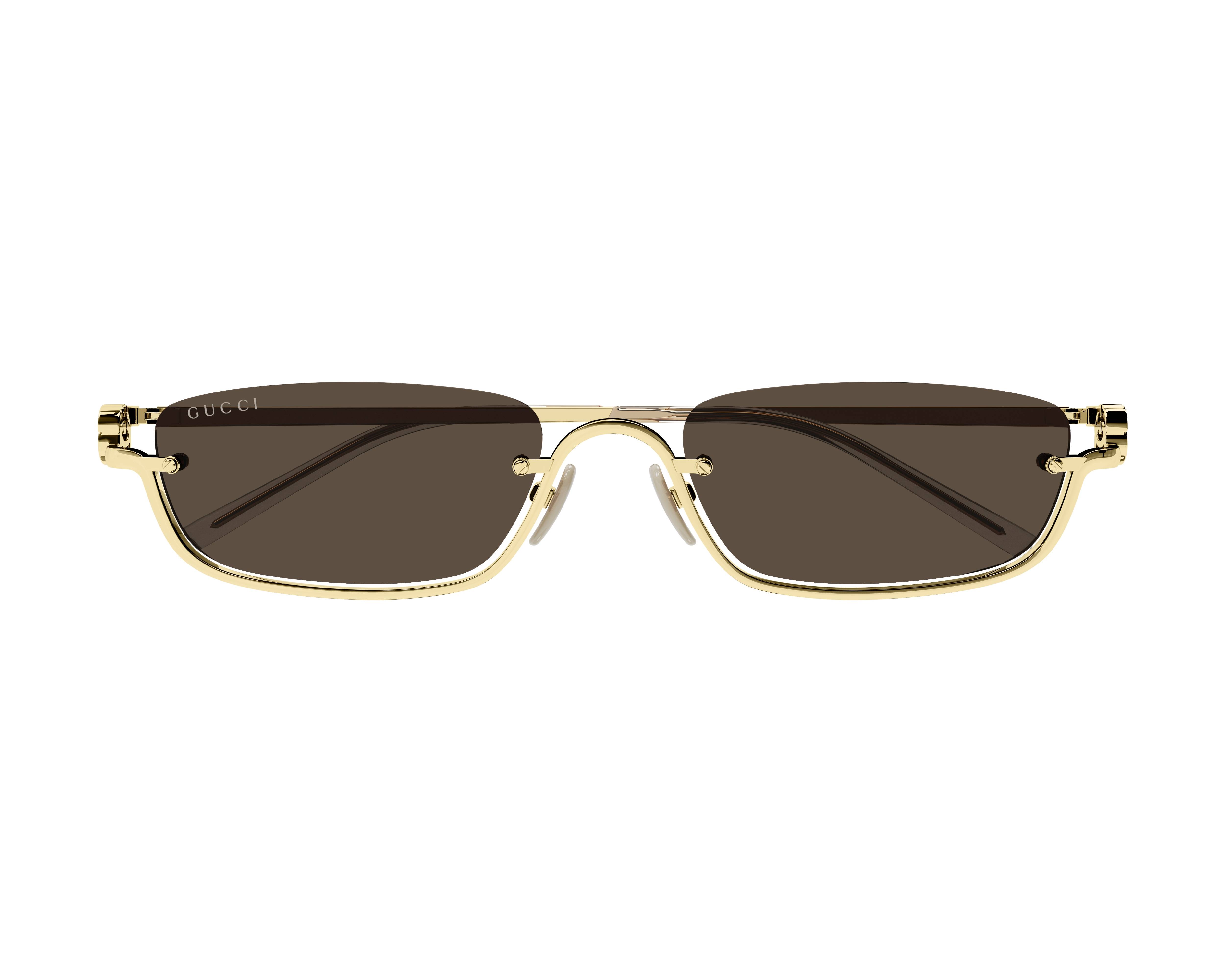 Gucci GG1278S 001 55-19 gold  vista de frente
