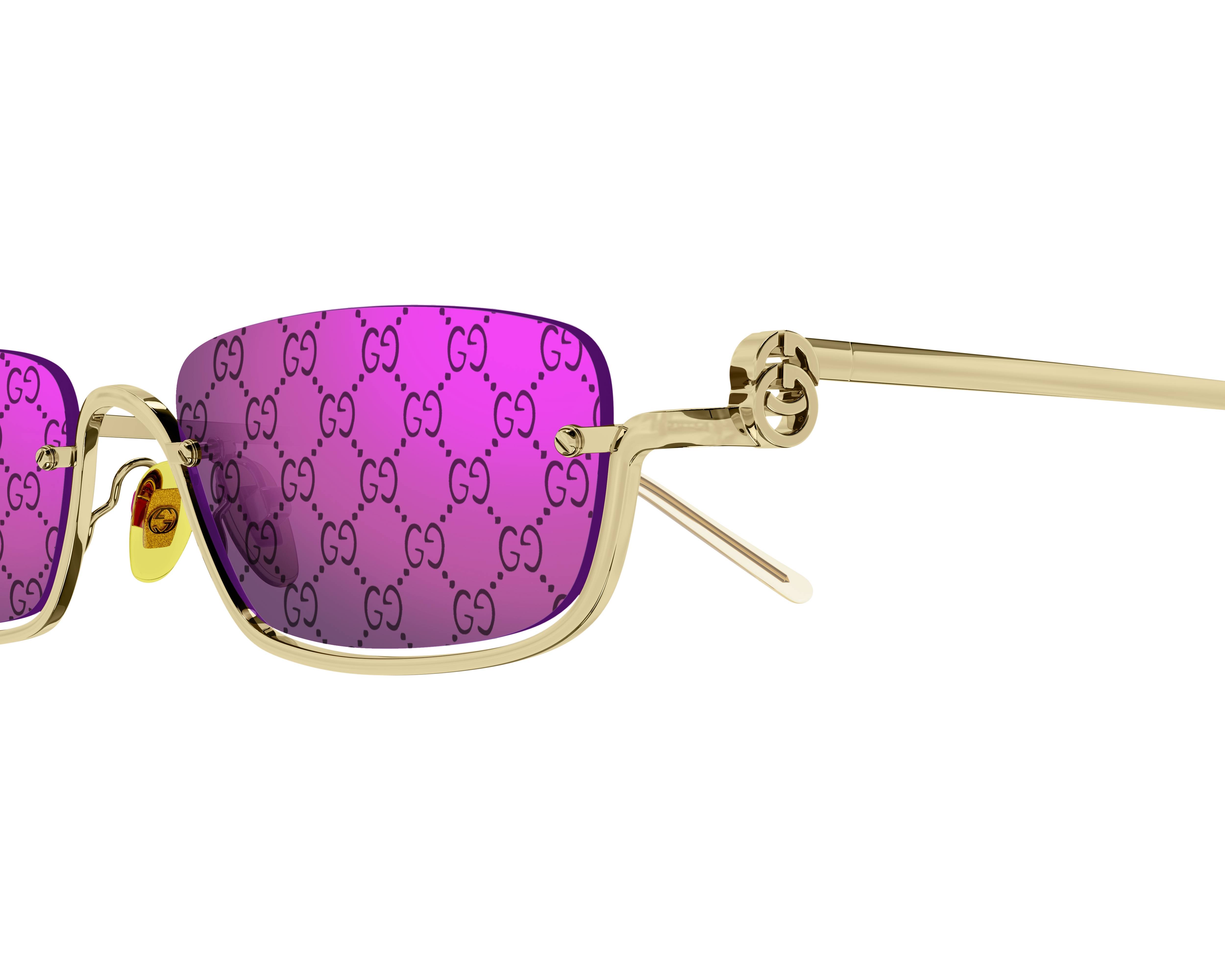Gucci GG1278S 005 55-19 Oro  vista lateral