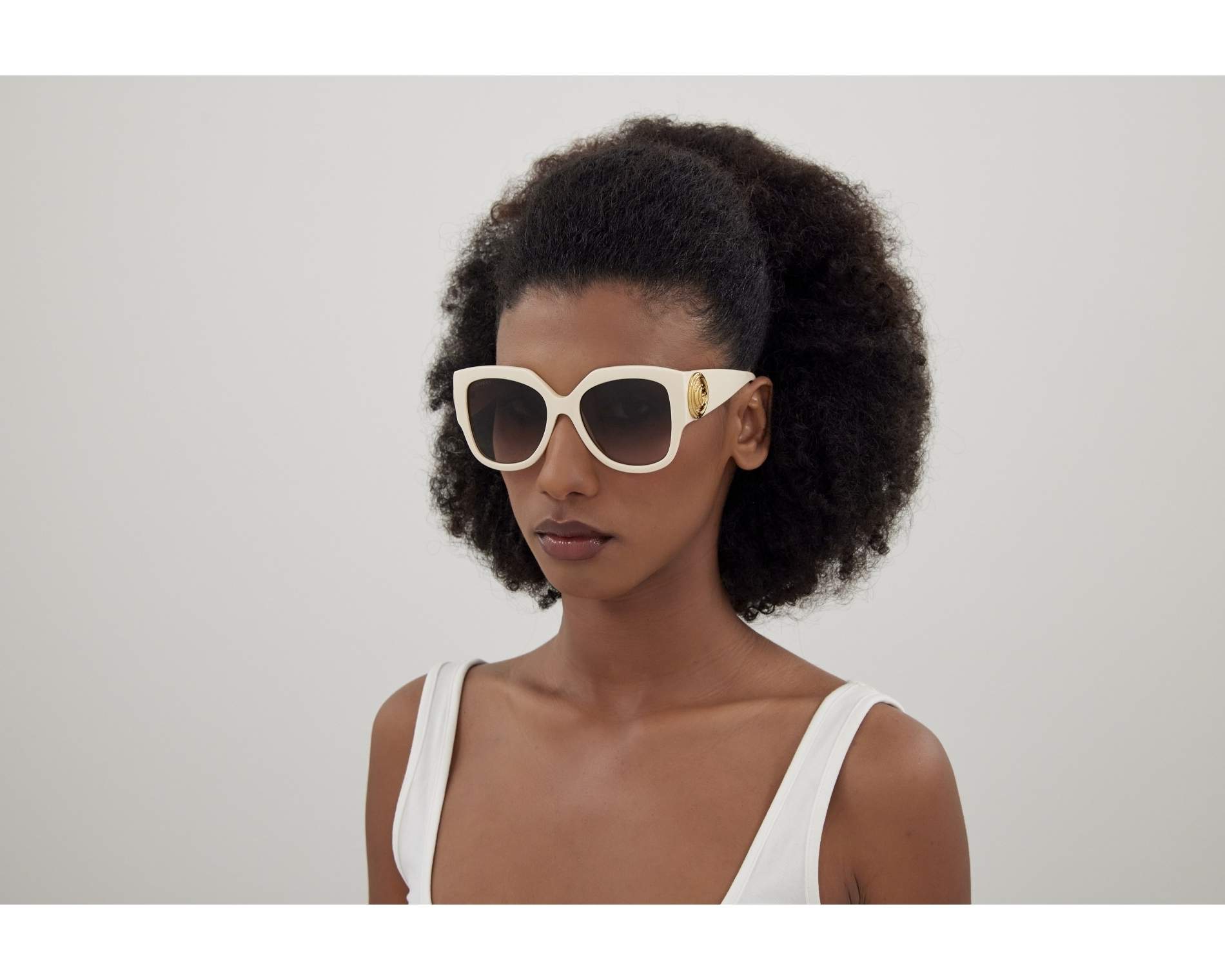 Gucci GG1407S 004 - Marfil  vista de frente