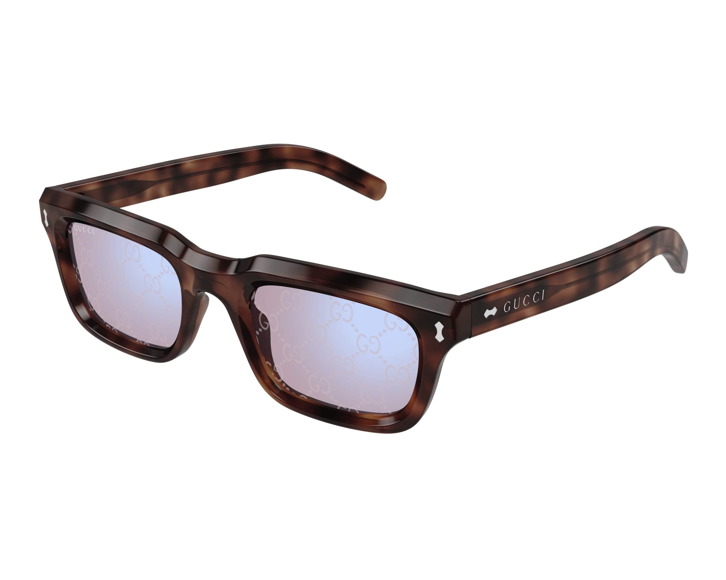 Gucci GG1524S 005 51-22 Havana  vista de perfil