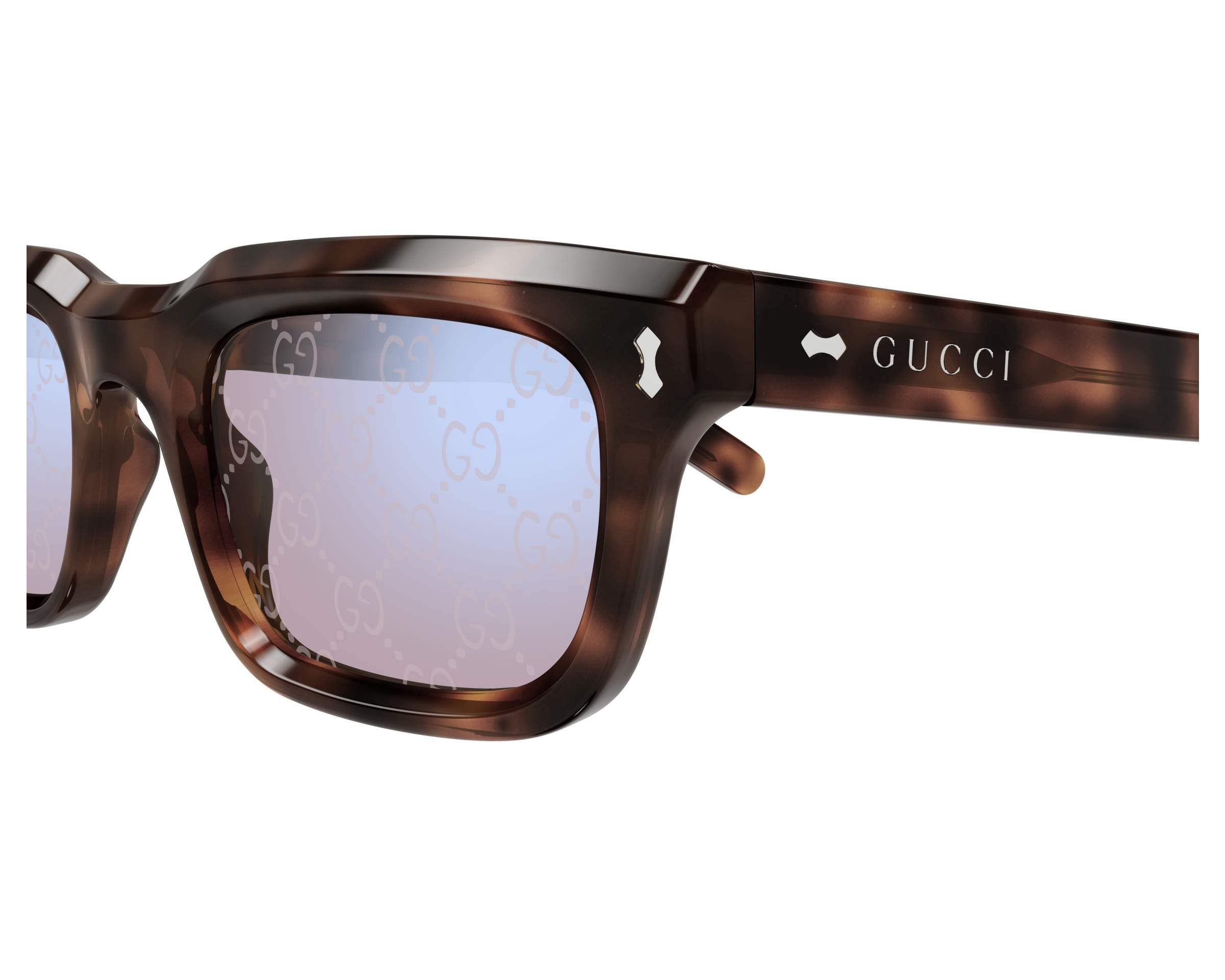 Gucci GG1524S 005 51-22 Havana  vista lateral