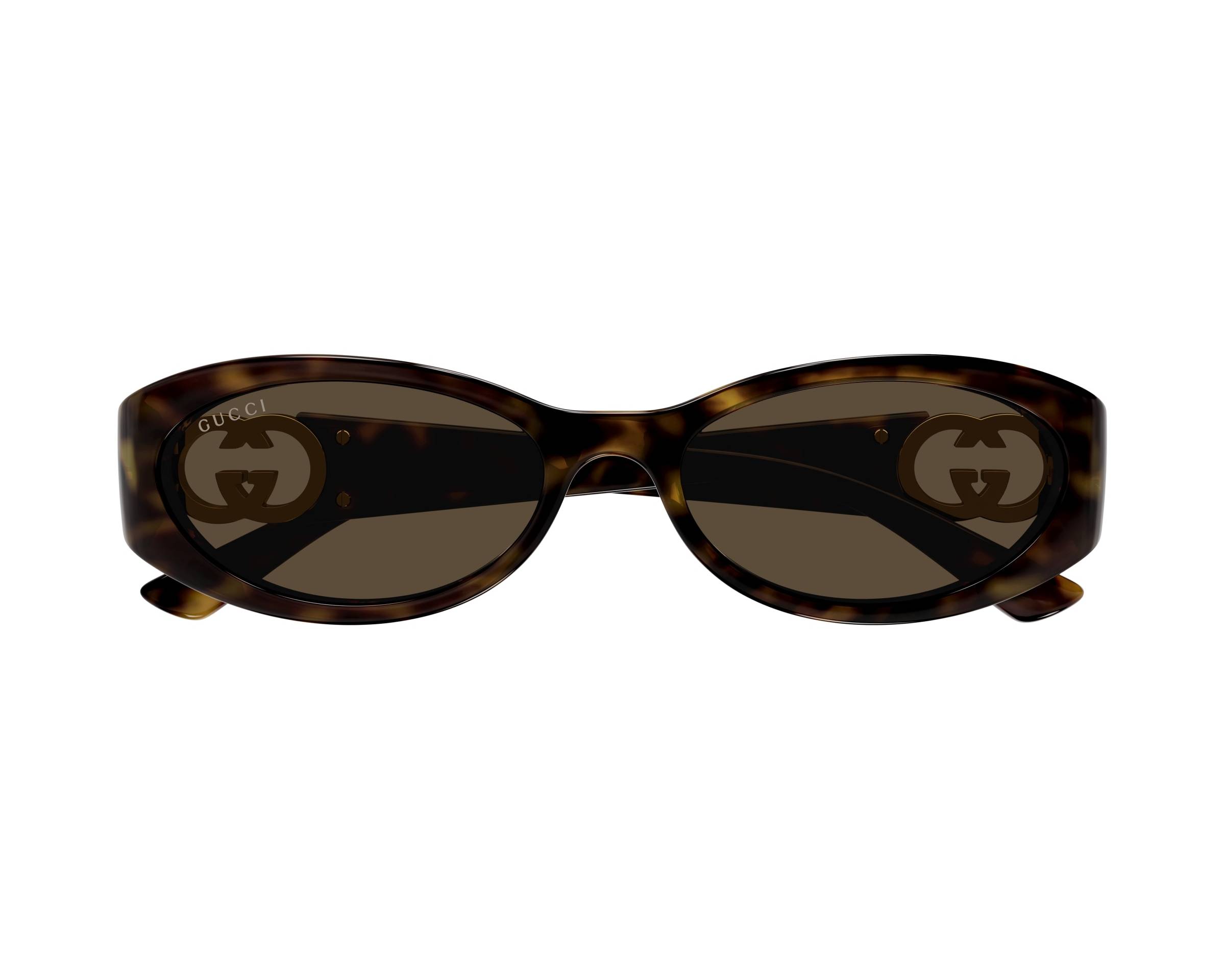 Gucci GG1660S 002 54-16 Havana  vista de perfil