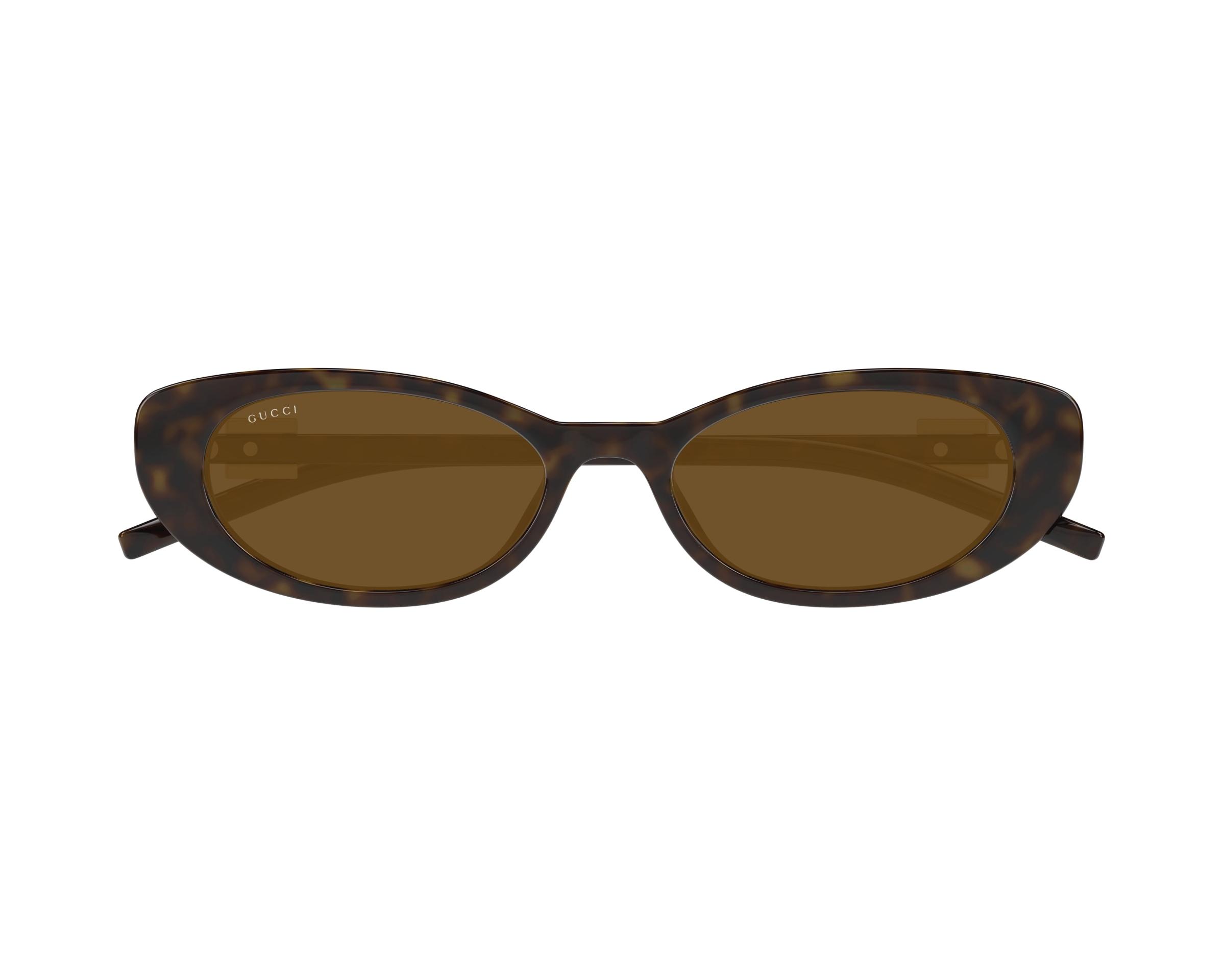Gucci GG1680S 004 52-17 Havana  vista de frente