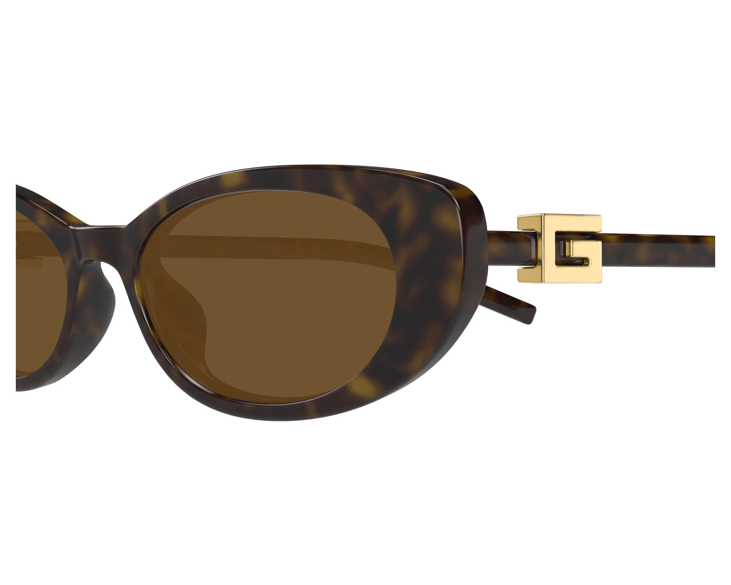 Gucci GG1680S 004 52-17 Havana  vista lateral