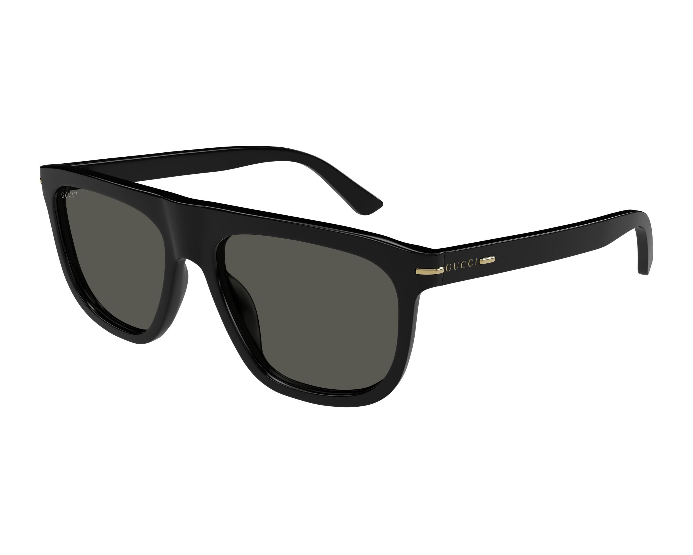 Gucci GG1726S 001 56-17 Black  vista de perfil