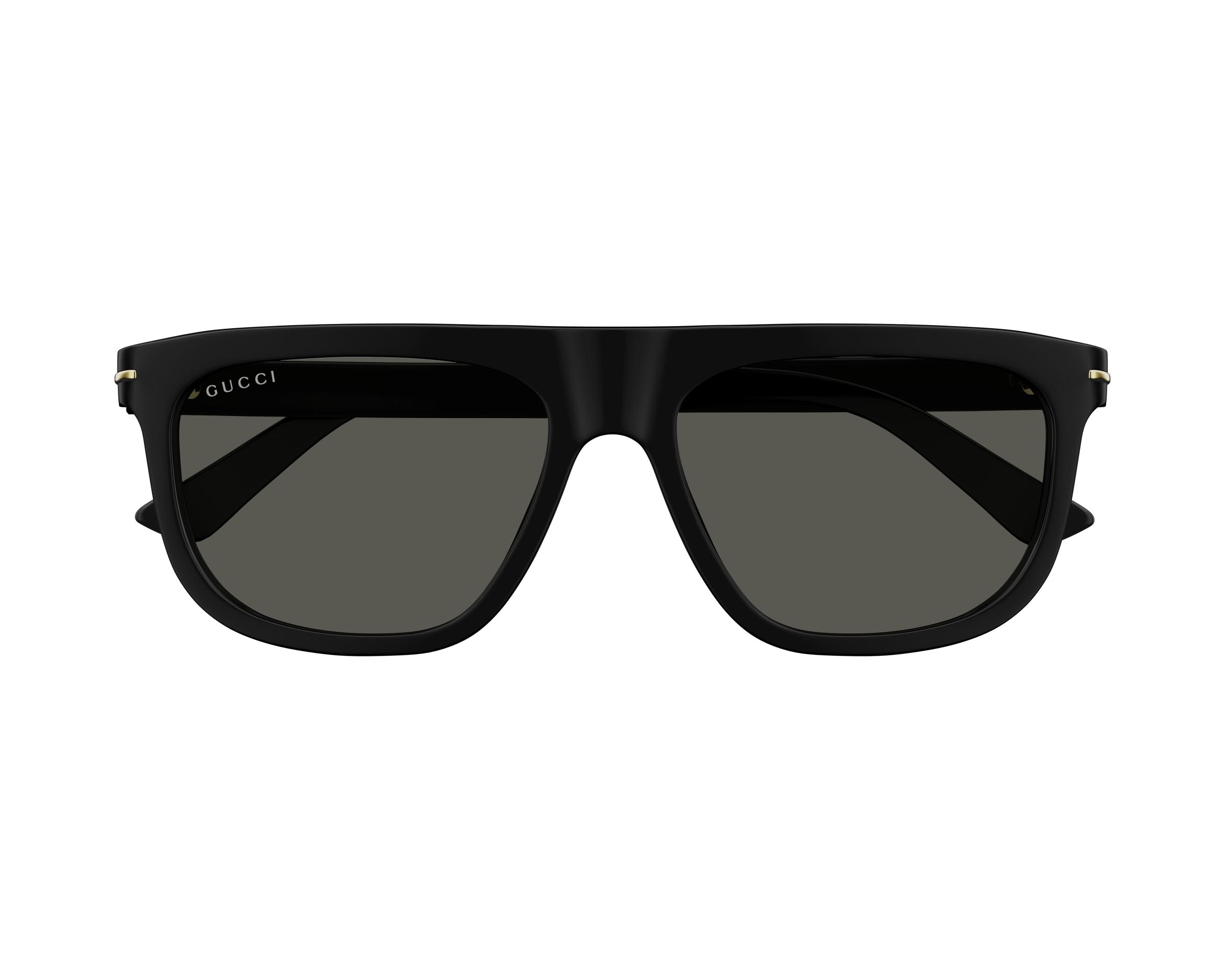 Gucci GG1726S 001 56-17 Black  vista de frente
