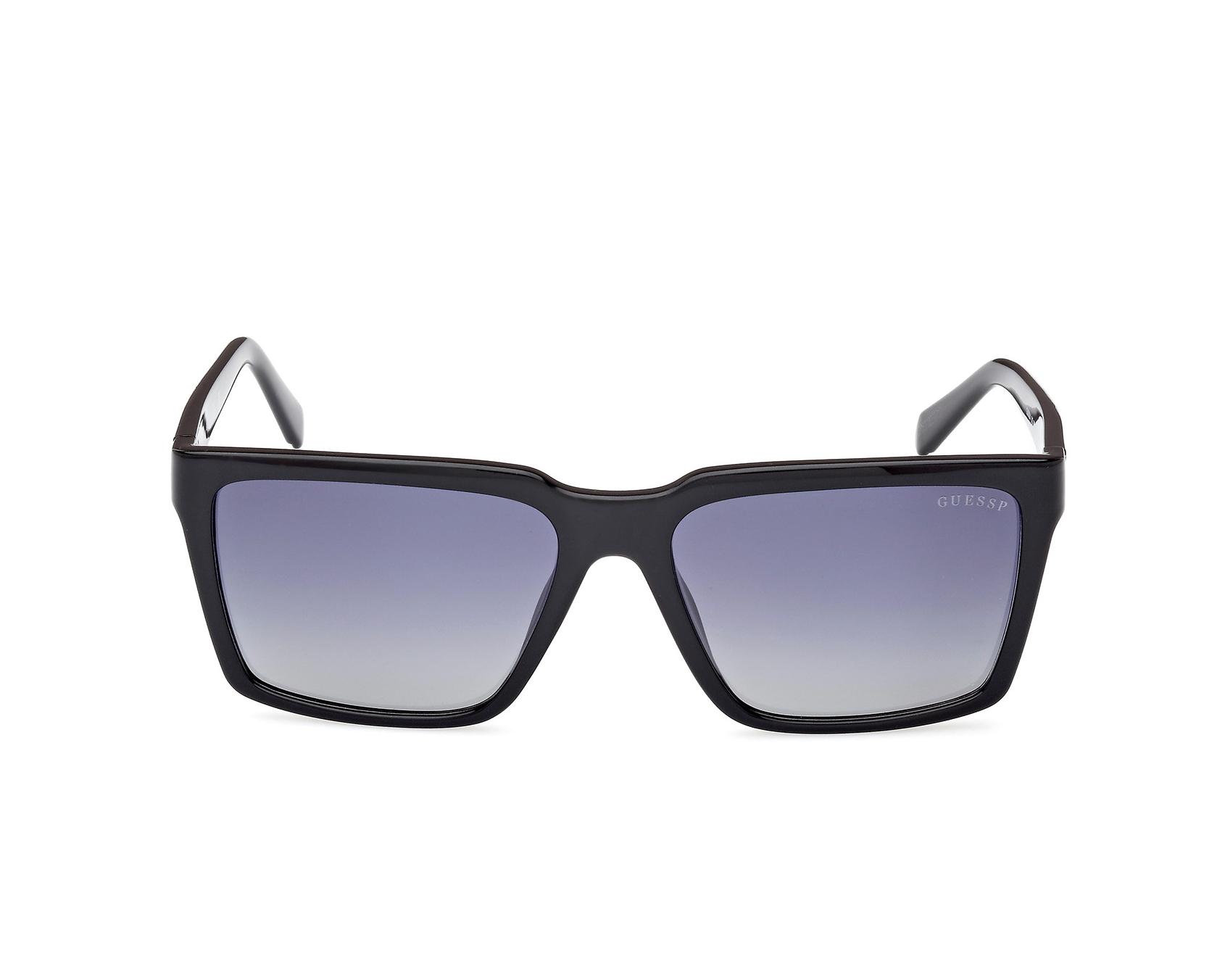 Guess GU00084S 01D 58-17 Negra Acero vista de perfil
