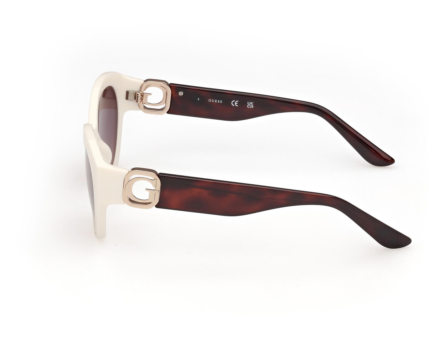 Guess GU00104/S 21B - Blanco Marrón  vista de frente