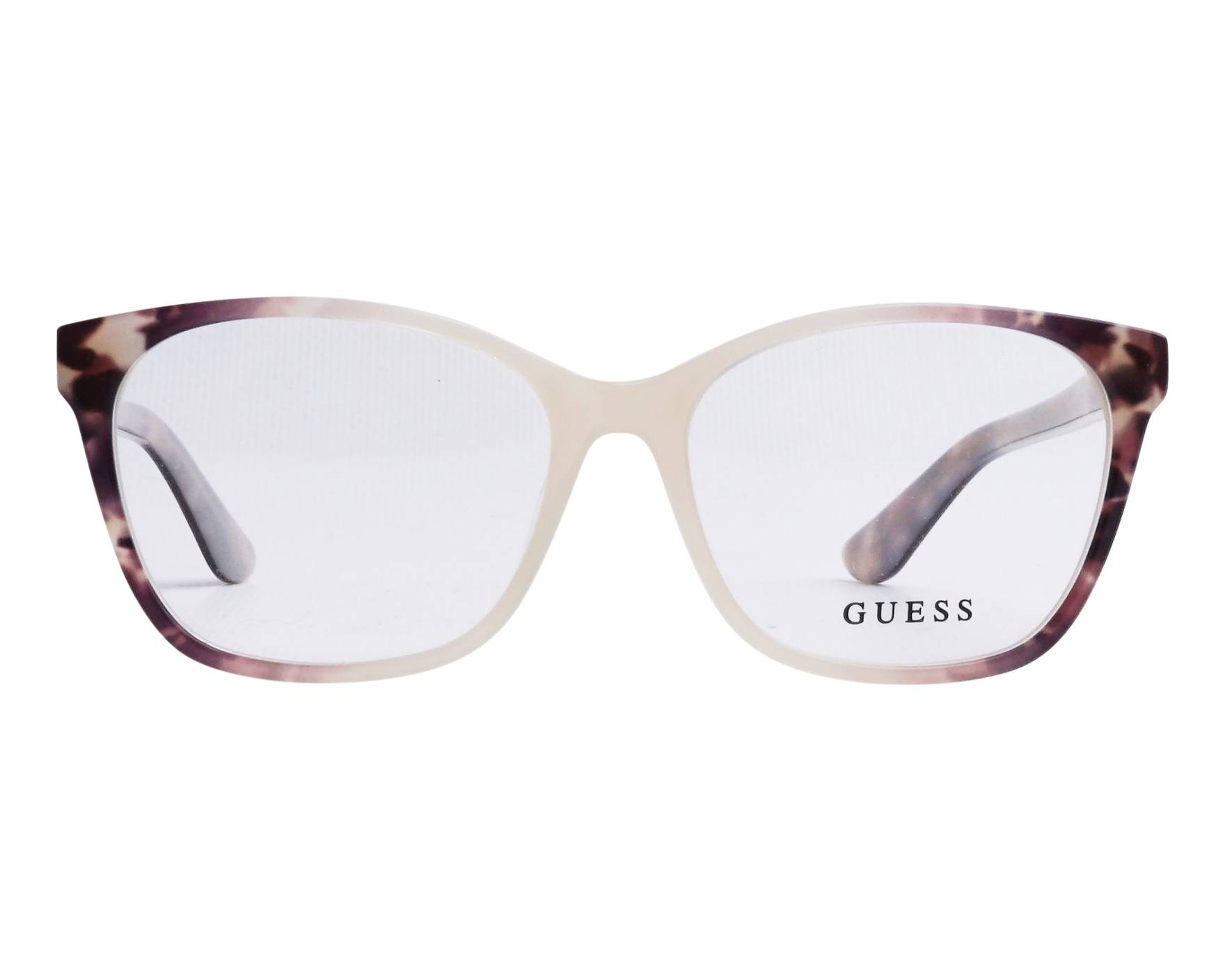 Guess GU-2949 025 53-15 Ivory Havana Honey vista de frente