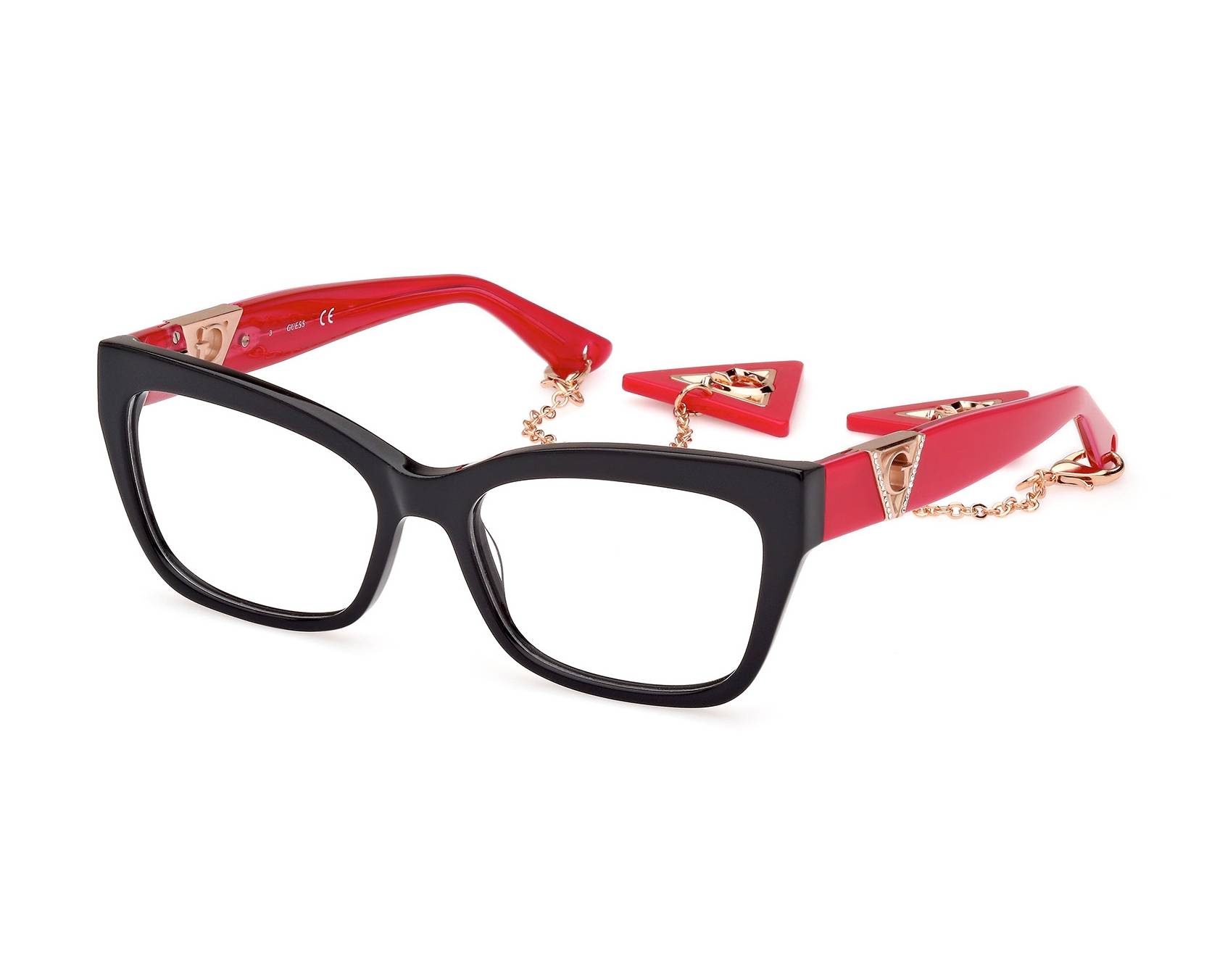 Guess GU2960/V 005 - schwarz pink vista de perfil