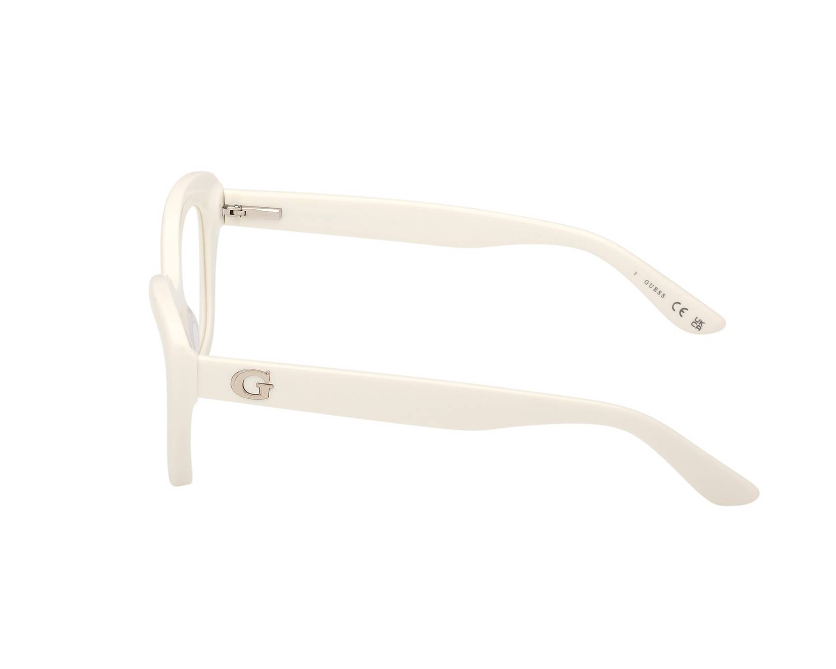 NWT Guess GU50225-021-51 White 51mm Eyeglasses Kits.ca -- Guess GU50225 main image 4