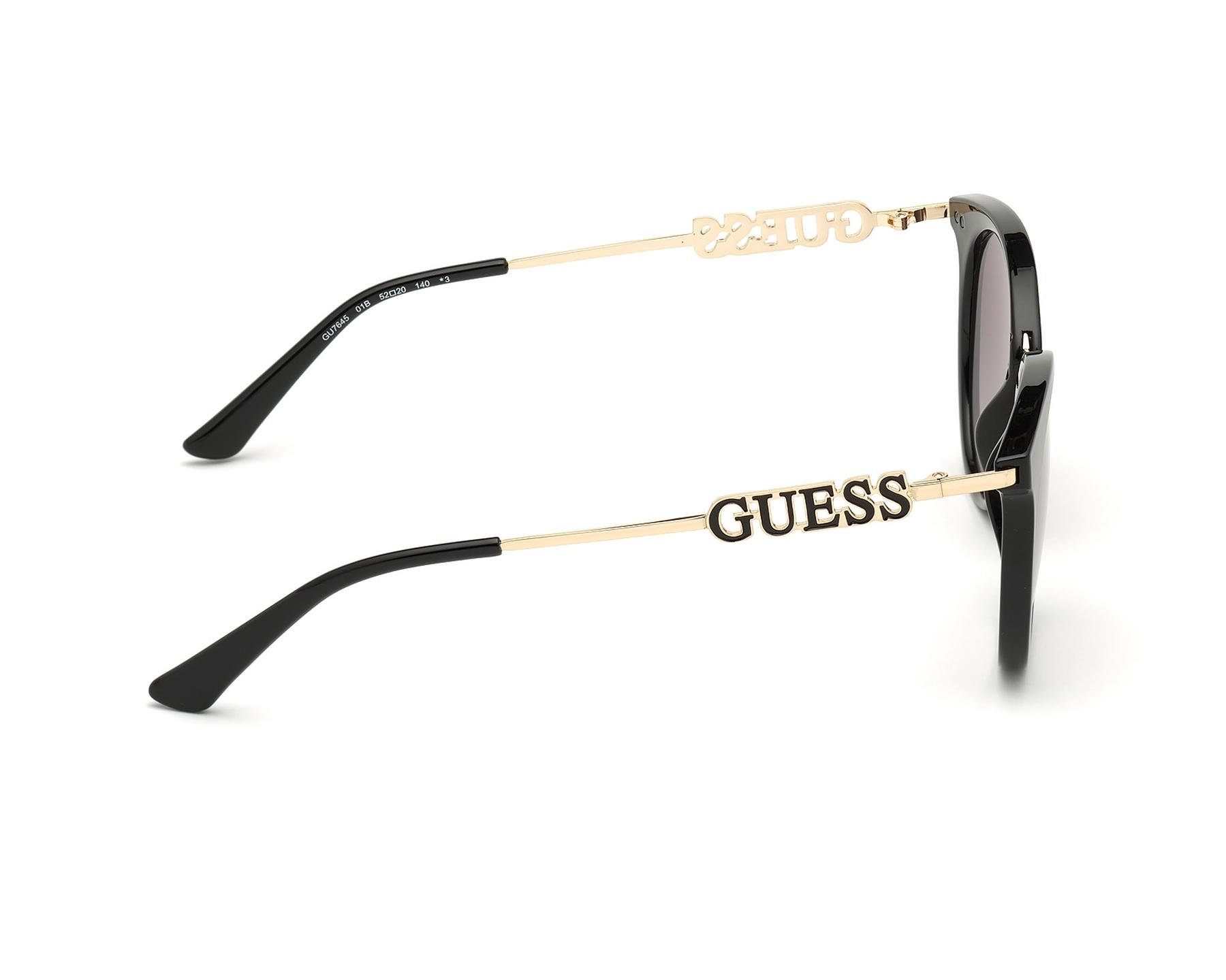 Guess GU-7645-S 01B 52-20 Noir Or Vista de 360 grados 6