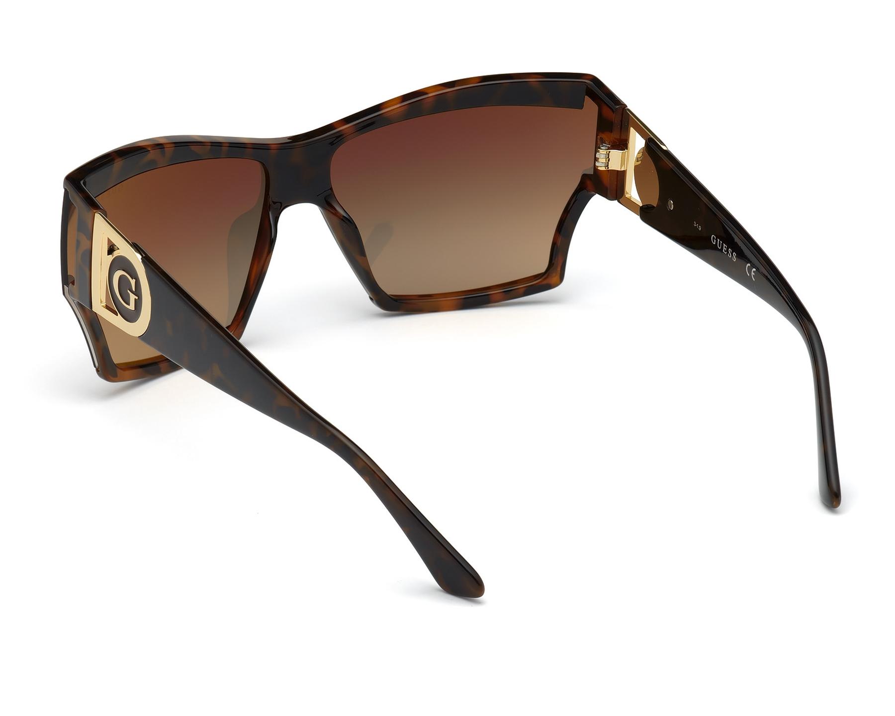 Lunettes De Soleil GUESS GU 6517 BRN-34 - Originales Avec étiquettes - Taille 58x17 Mm - Style Rétro