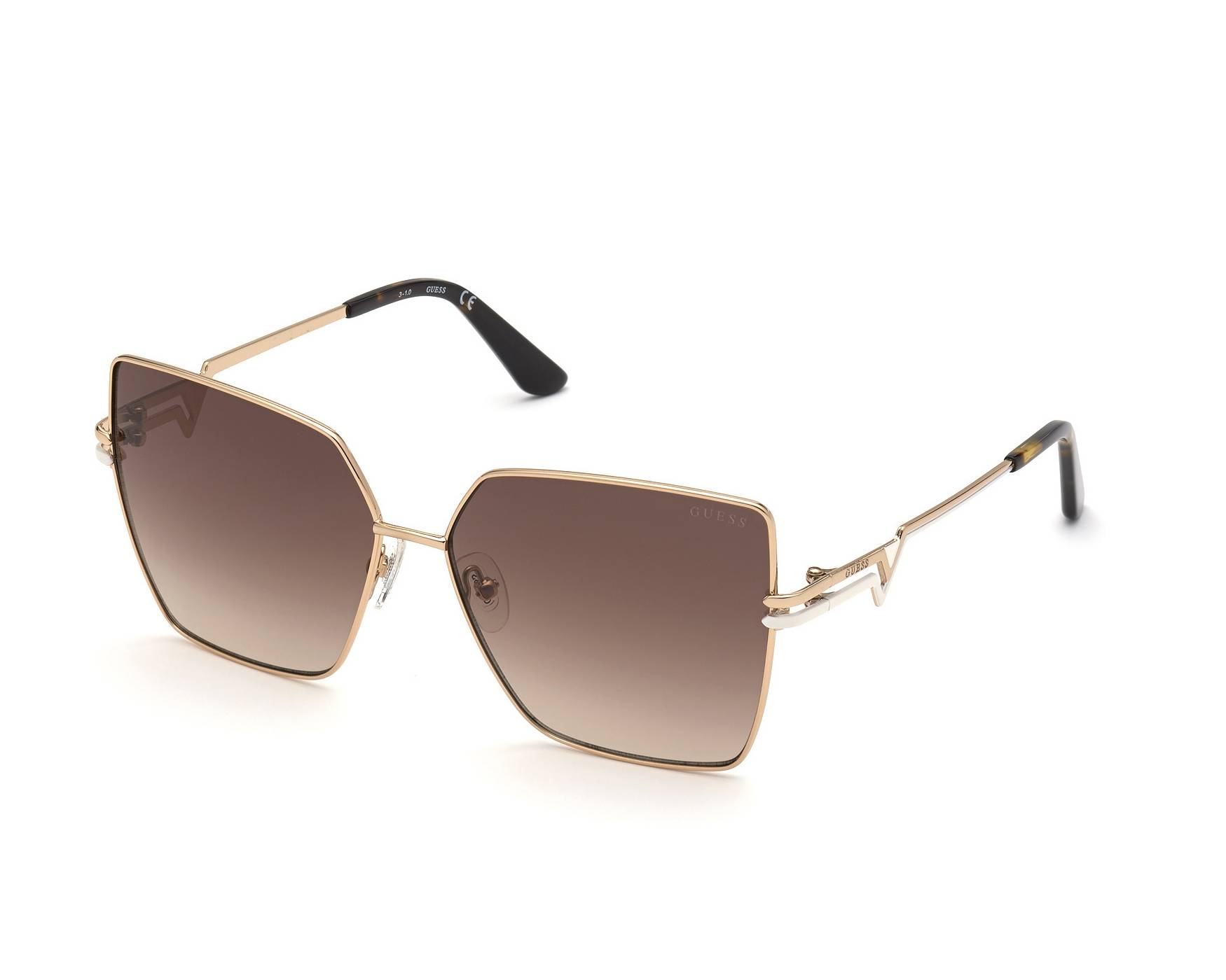Guess GU-7733-S 28F - Rose gold White vista de perfil