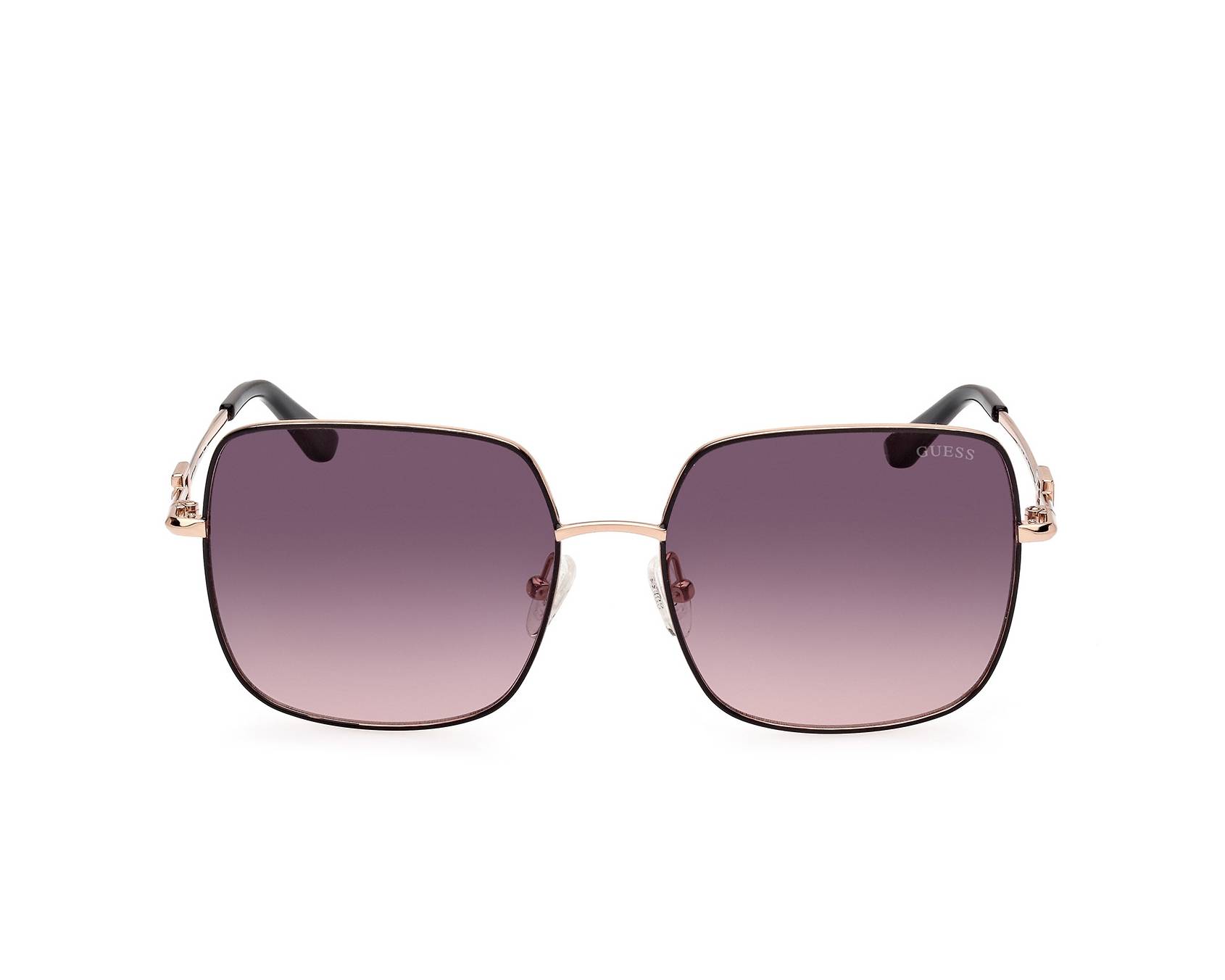 Guess GU7906-H-S 05B 58-17 Negra Rosa Oro vista de frente