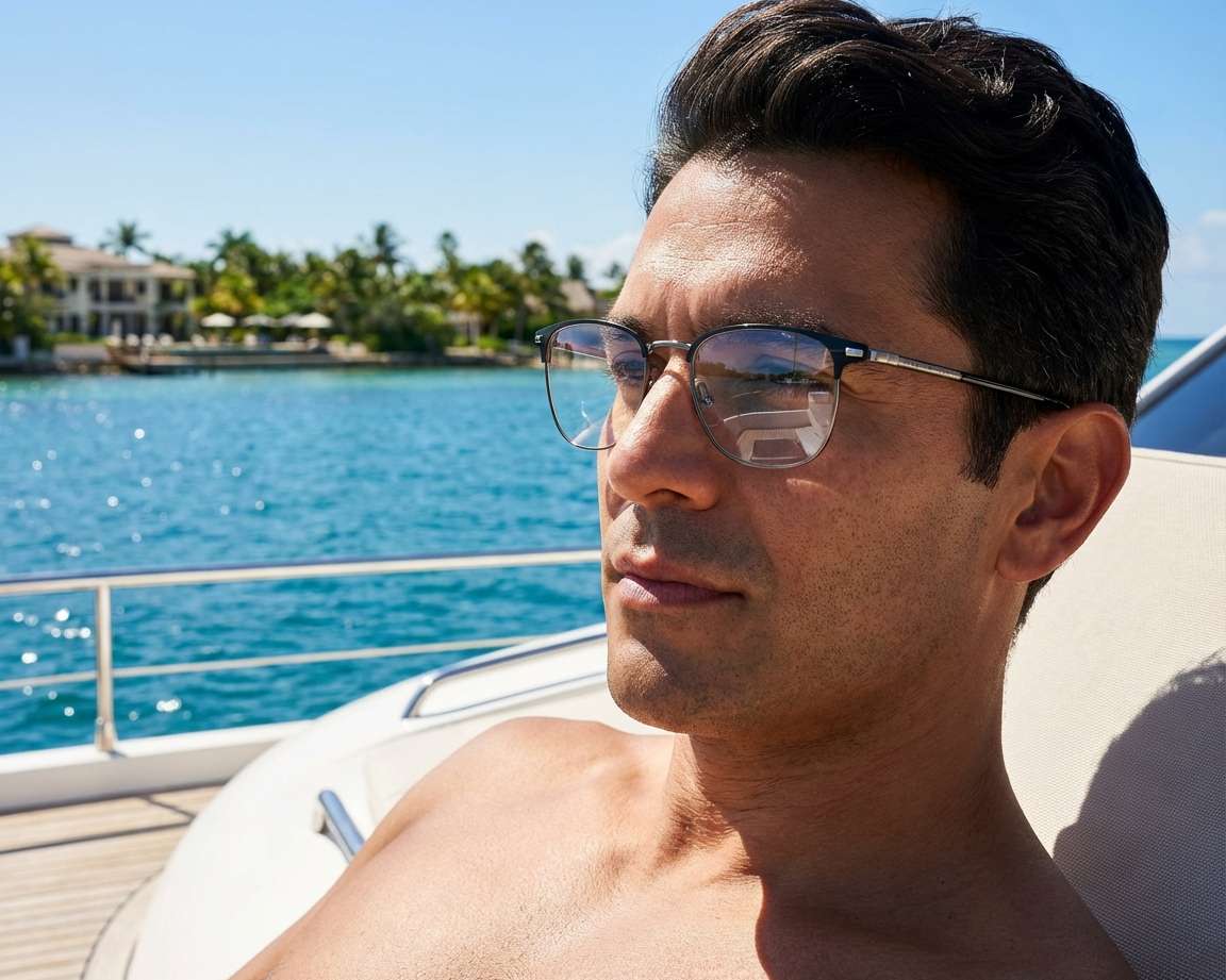 Hugo Boss BOSS-1125 003 52-19 Negra Ruthenium otra vista