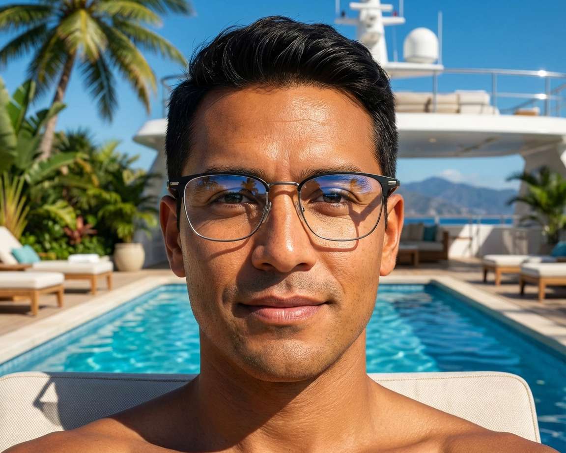 Hugo Boss BOSS-1125 003 52-19 Negra Ruthenium otra vista