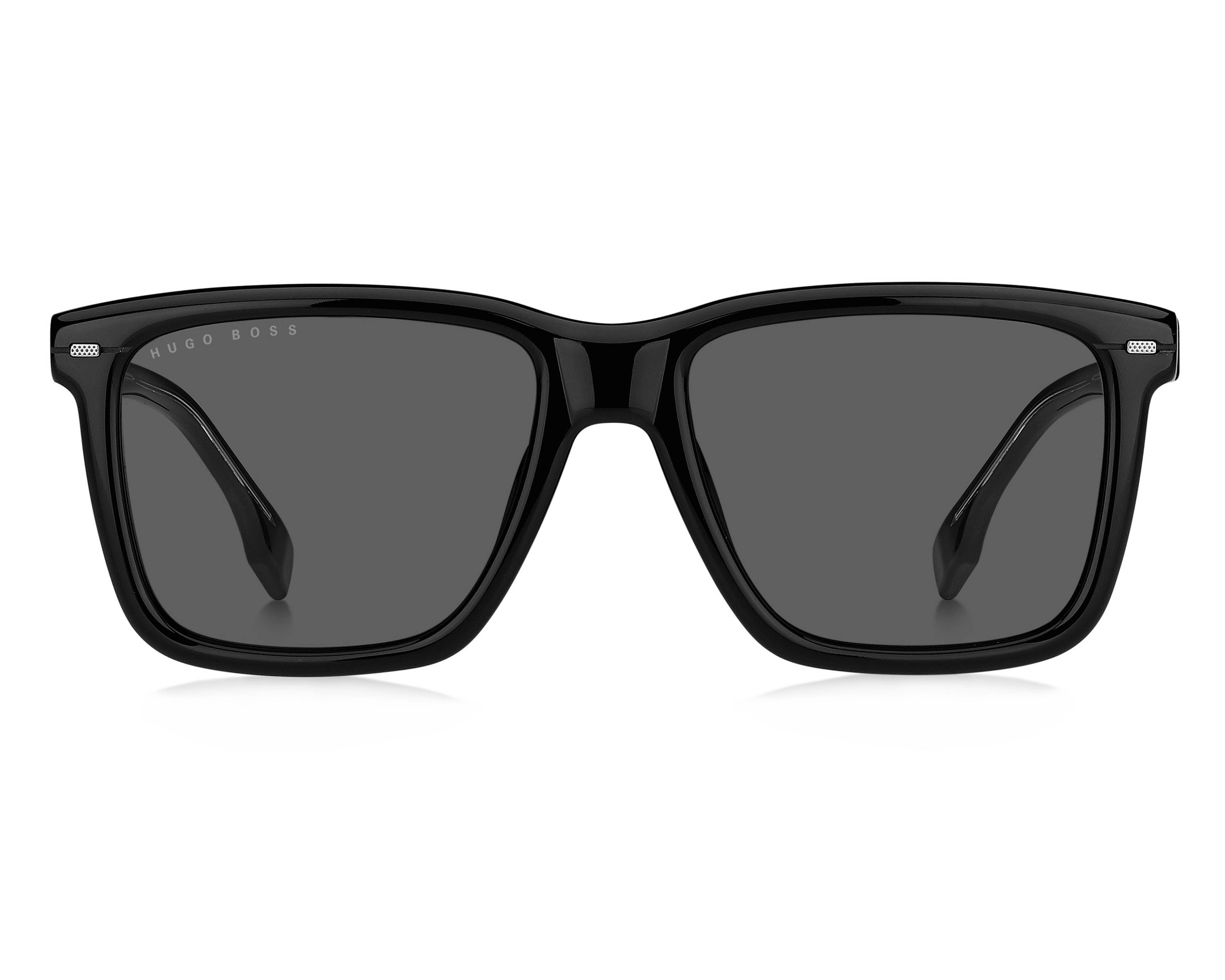 Hugo Boss BOSS-1317-S 284/IR - Negra Ruthenium vista lateral