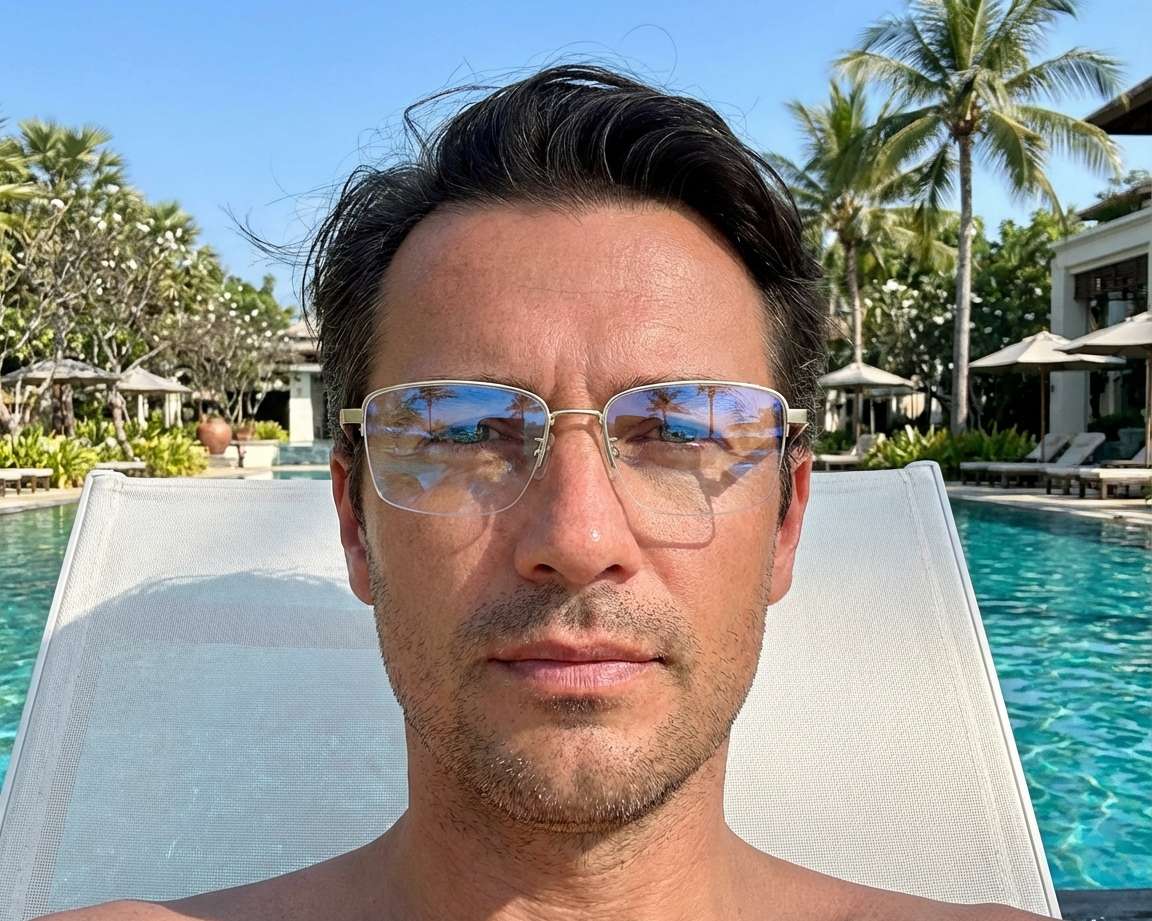 Hugo Boss BOSS-1474-F AOZ 55-17 Oro  Vista de 360 grados 6