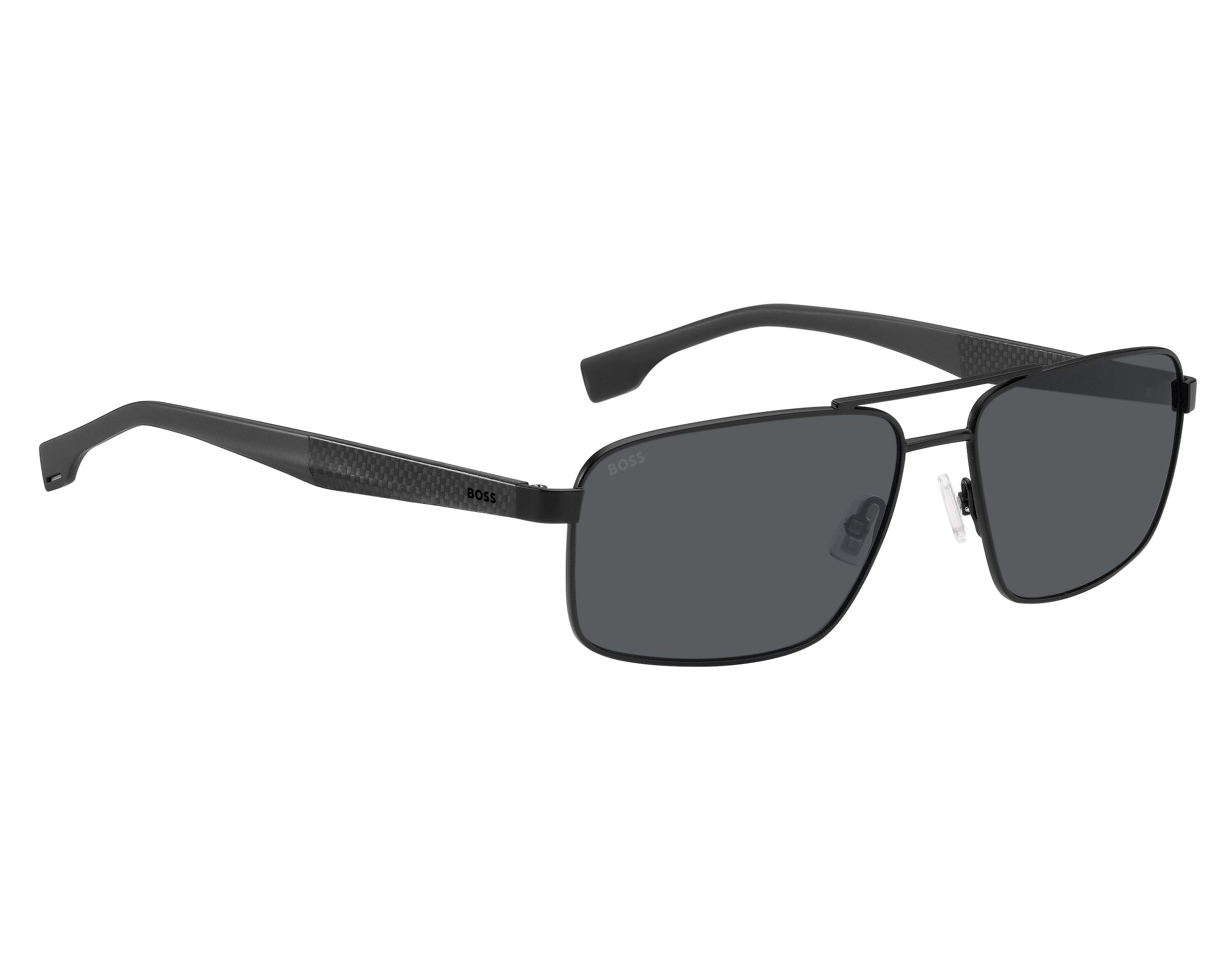Hugo Boss BOSS-1580-S O6W2K 59-16 Noir Noir Vista de 360 grados 2