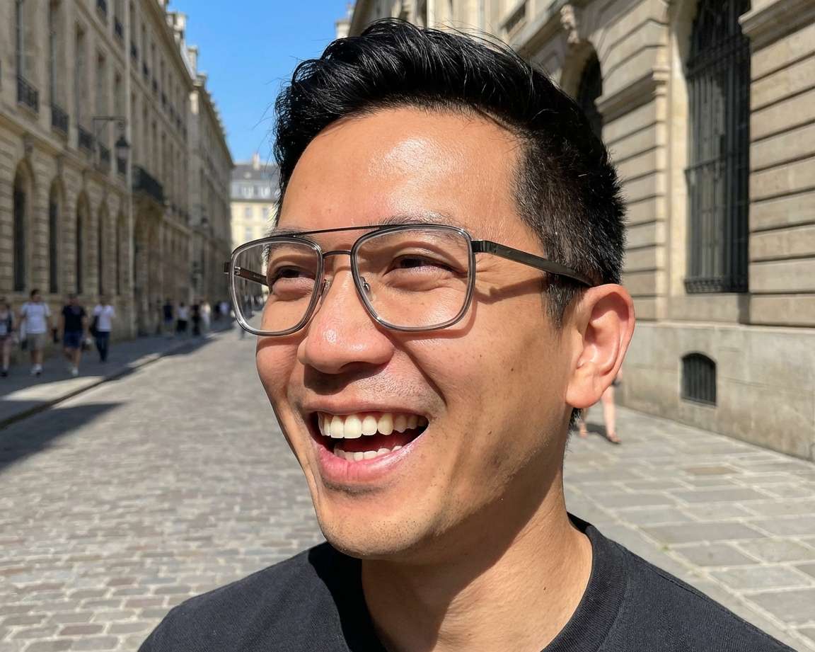 Hugo Boss BOSS-1583 HEK 55-19 Ruthenium  Vista de 360 grados 6