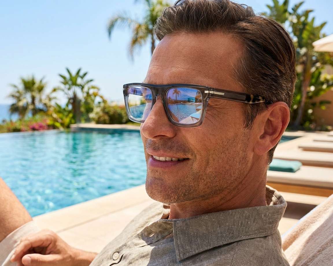 Hugo Boss BOSS-1597 ACI 52-20 Grey  Vista de 360 grados 5