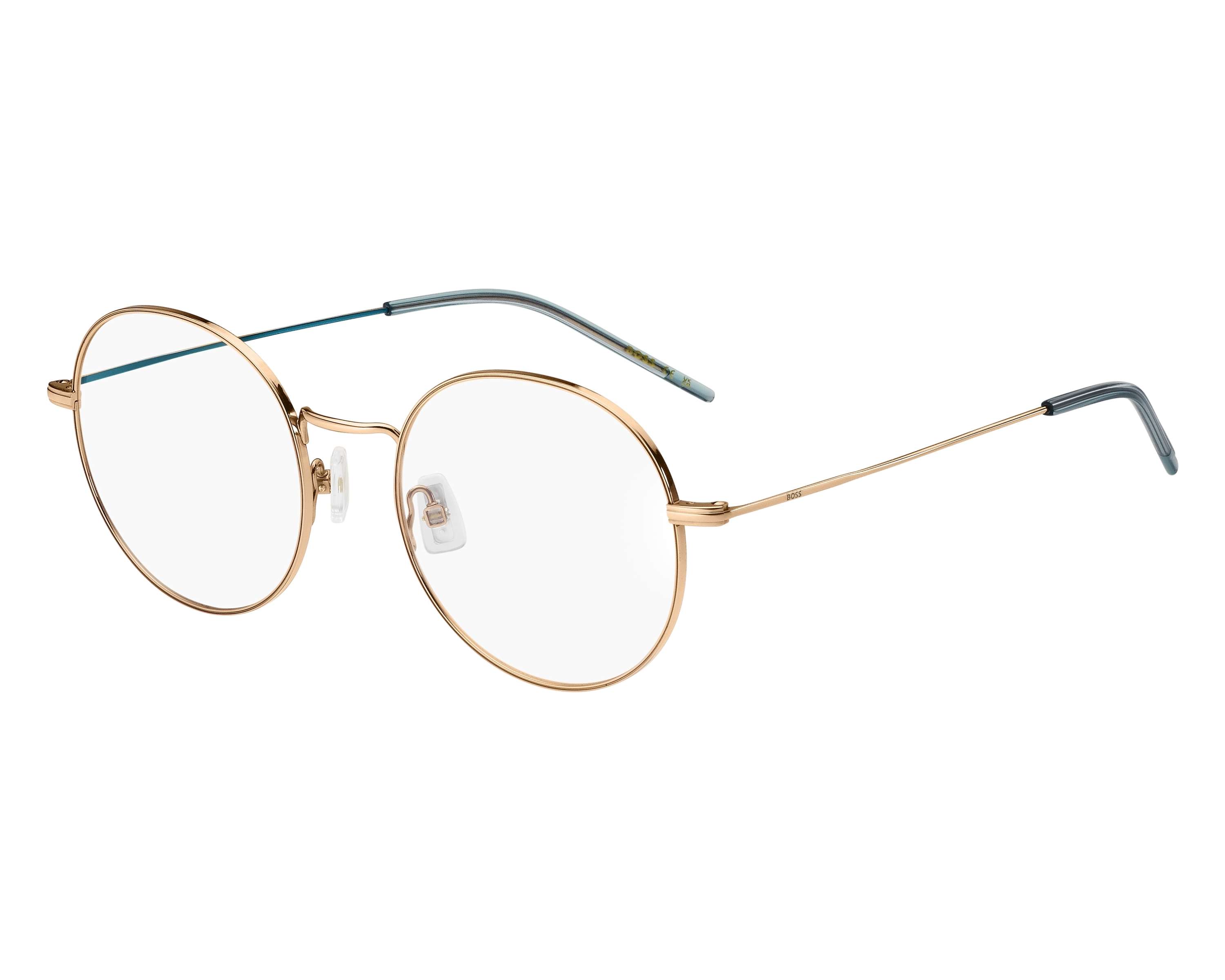 Hugo Boss BOSS-1665 OGA 51-20 Gold Green Vista de 360 grados 1