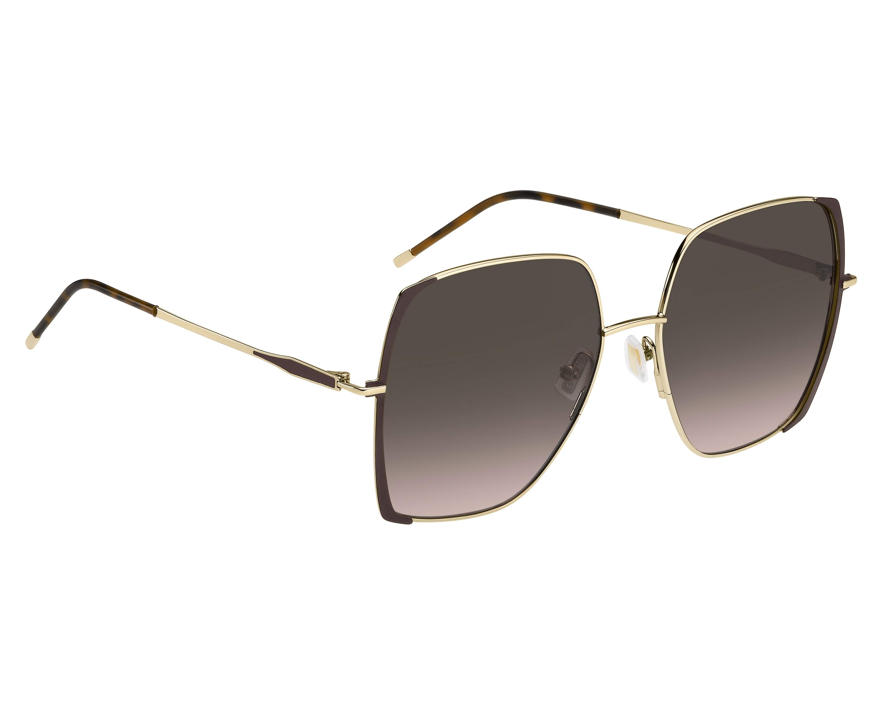 Hugo Boss BOSS-1707-S 01Q/HA - Gold Brown Vista de 360 grados 3