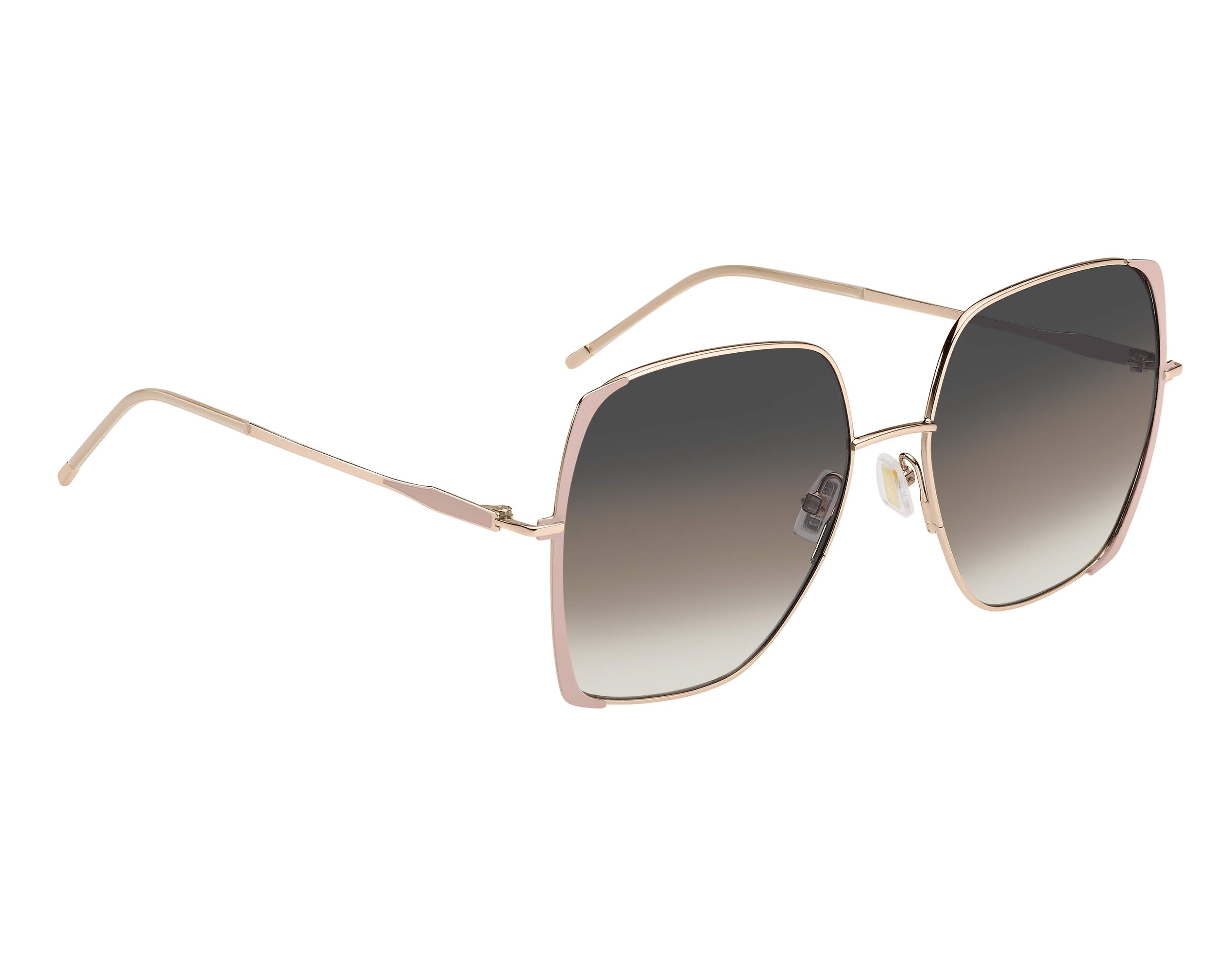 Hugo Boss BOSS-1707-S BKU/PR 58-17 Oro Desnudo Vista de 360 grados 1
