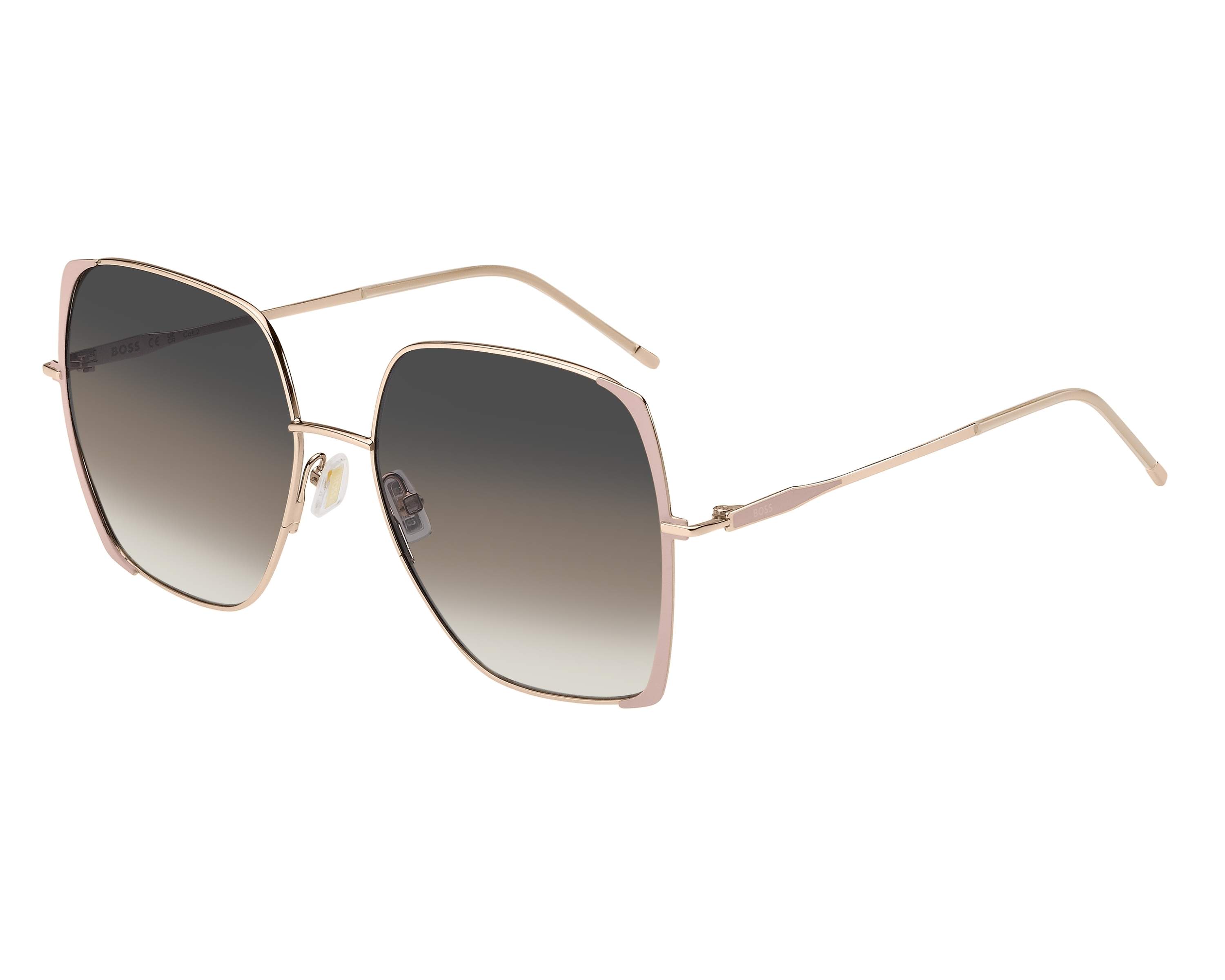 Hugo Boss BOSS-1707-S BKU/PR 58-17 Oro Desnudo Vista de 360 grados 4