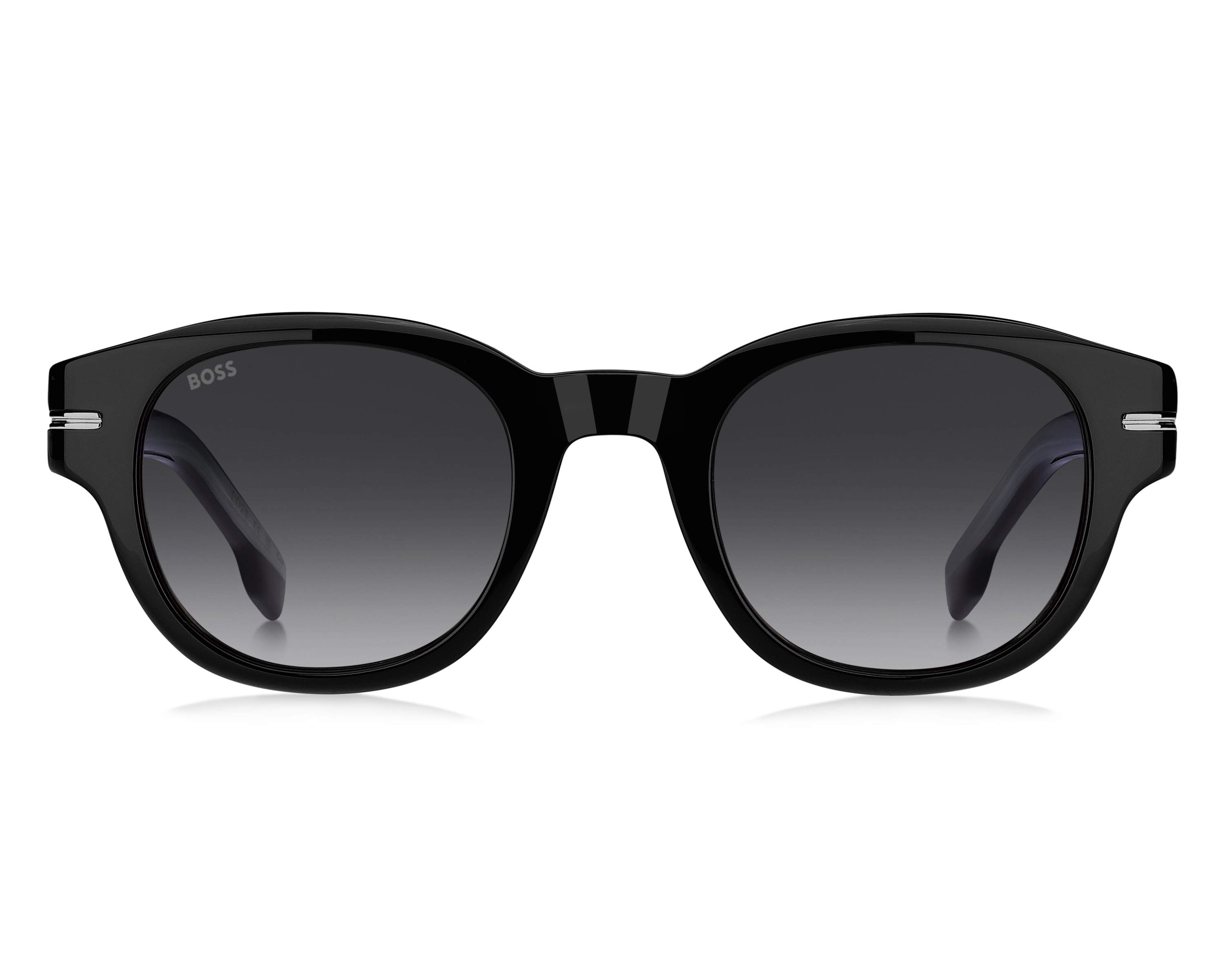 Hugo Boss BOSS-1717-S QF6/1I 48-24 Negra Blanco Vista de 360 grados 3