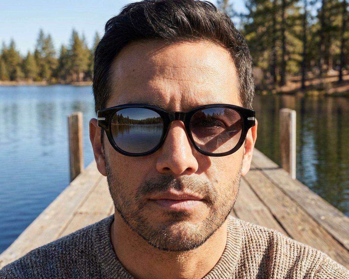 Hugo Boss BOSS-1717-S QF6/1I 48-24 Negra Blanco Vista de 360 grados 6