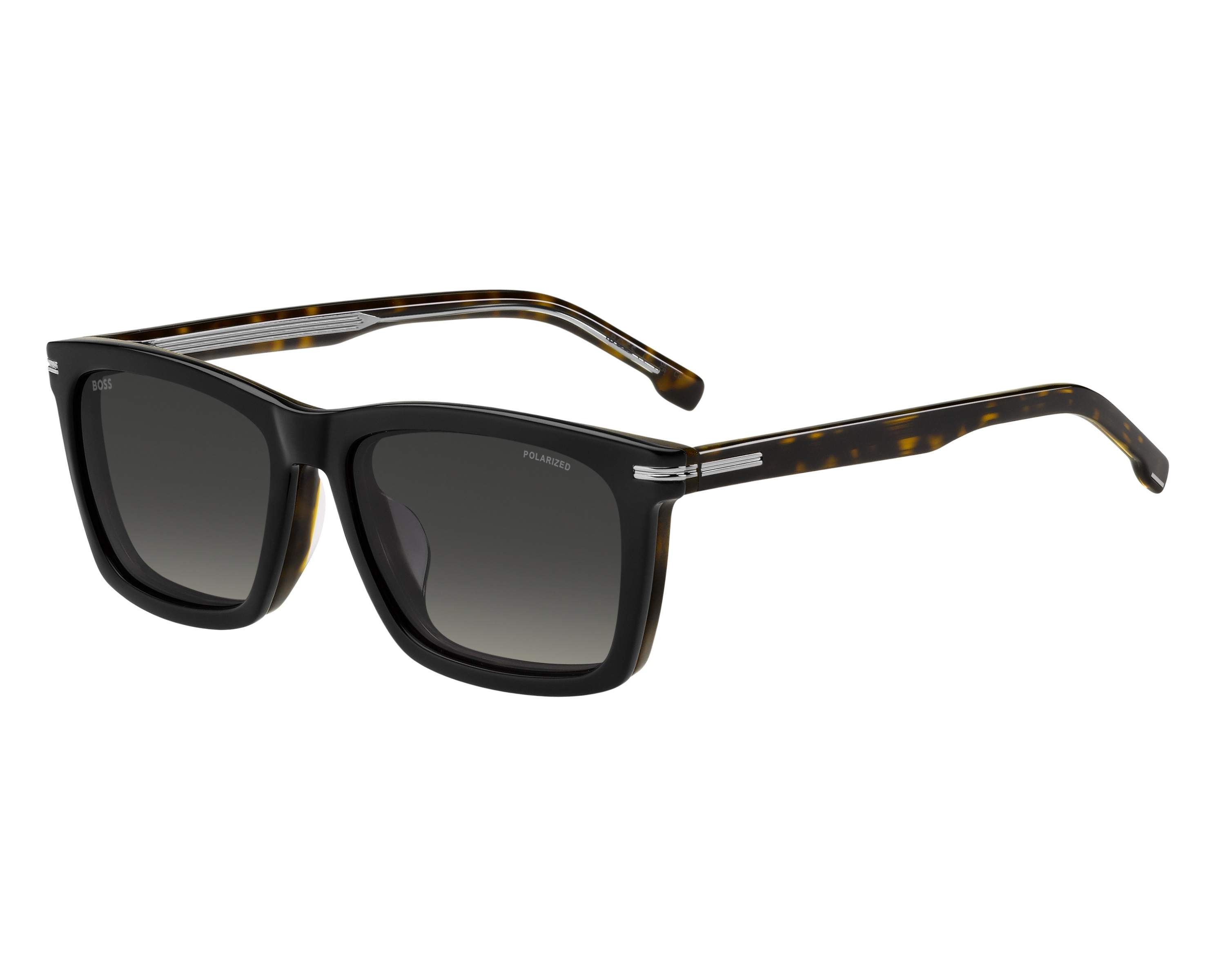 Hugo Boss BOSS-1726-G-CS WR7/LB 55-17 Negra Blanco Vista de 360 grados 3