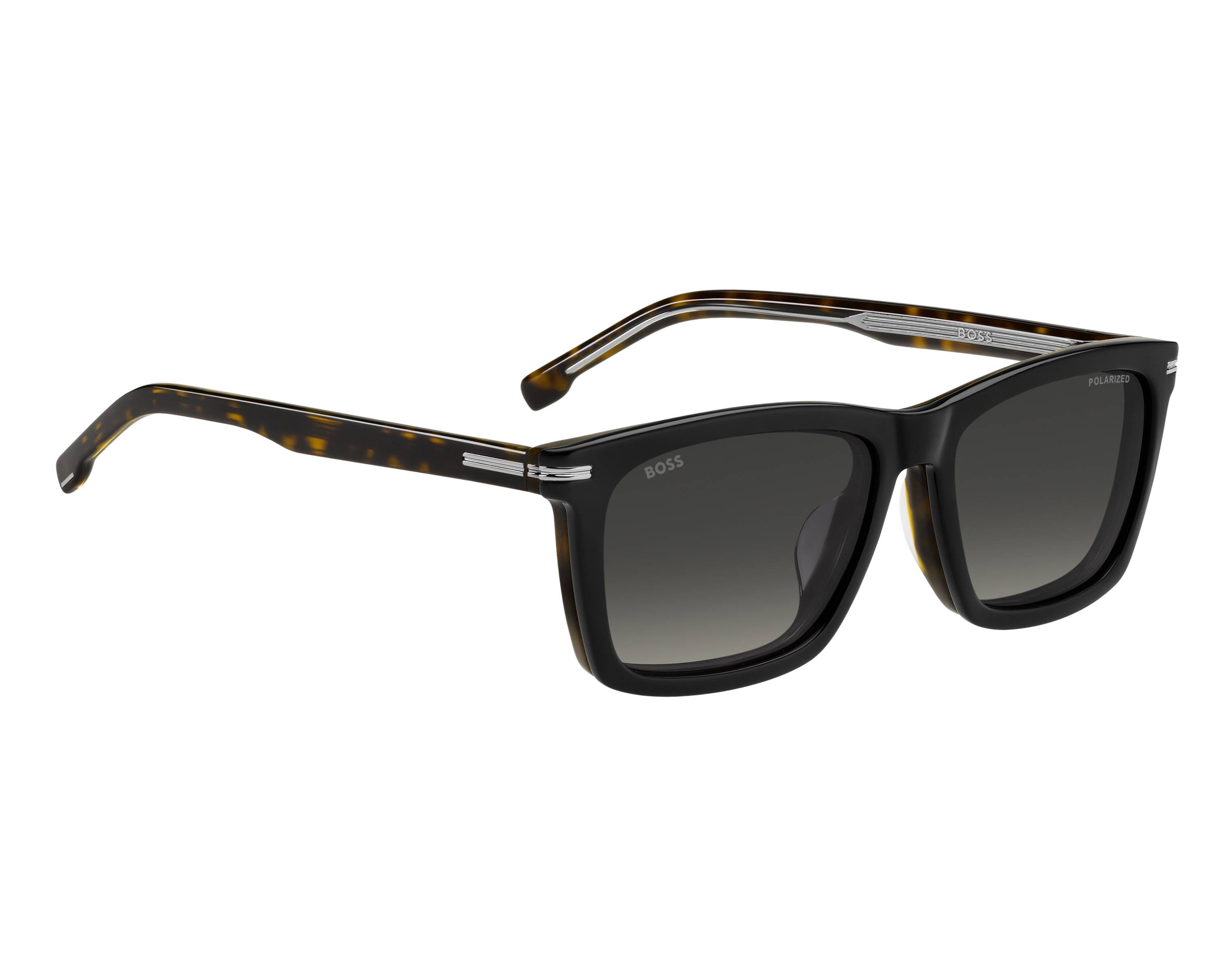 Hugo Boss BOSS-1726-G-CS WR7/LB 55-17 Negra Blanco Vista de 360 grados 7