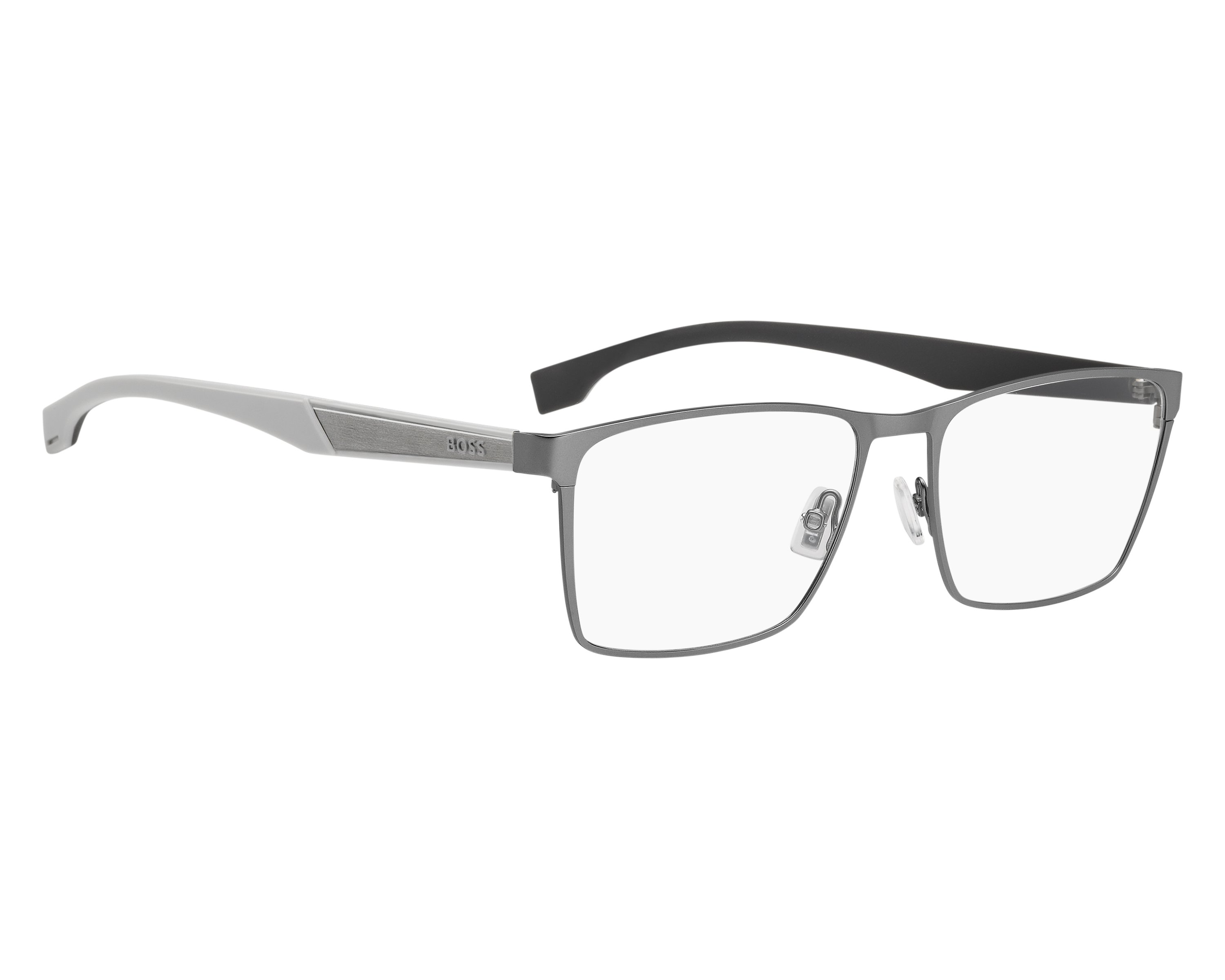 Hugo Boss BOSS-1828 R81 58-18 Ruthenium  vista de frente