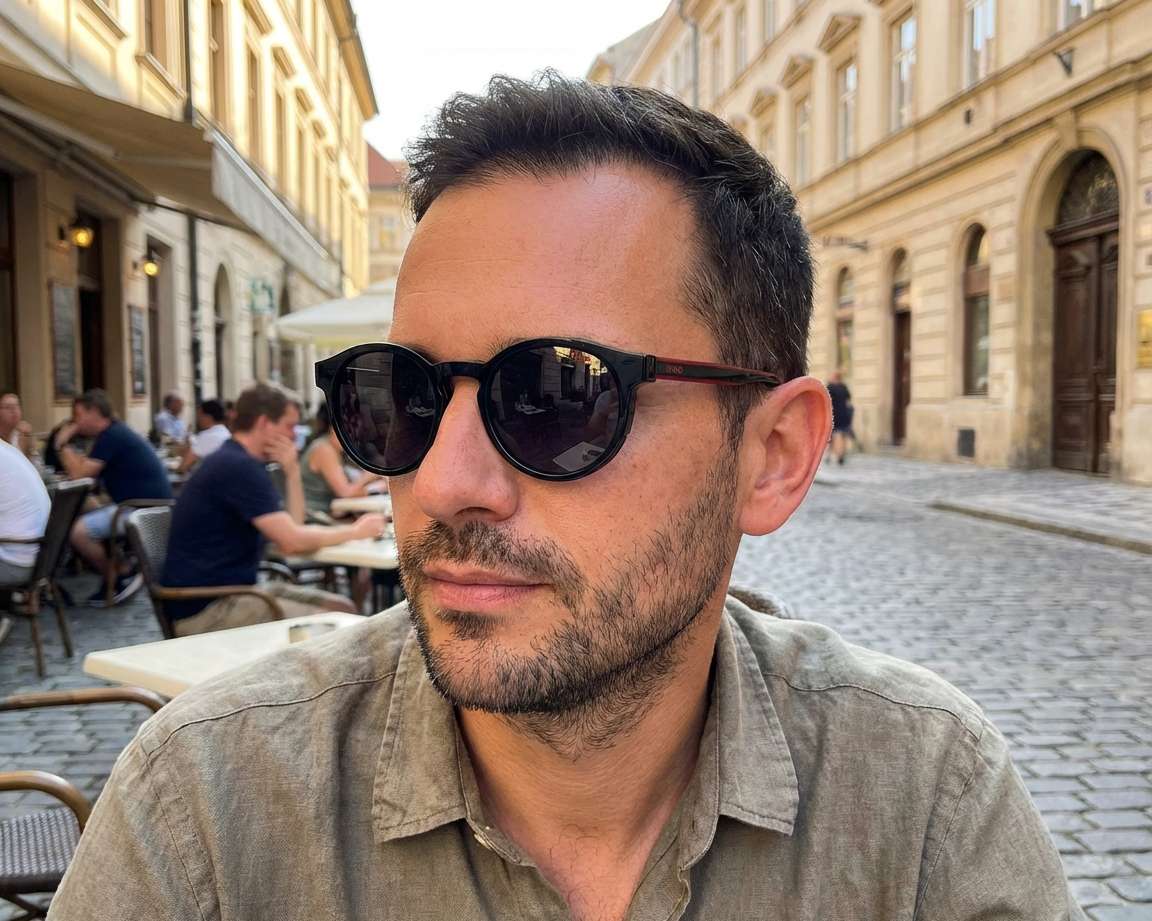 Hugo Boss HG-1244-CS 807/IR 51-20 Negra  Vista de 360 grados 6