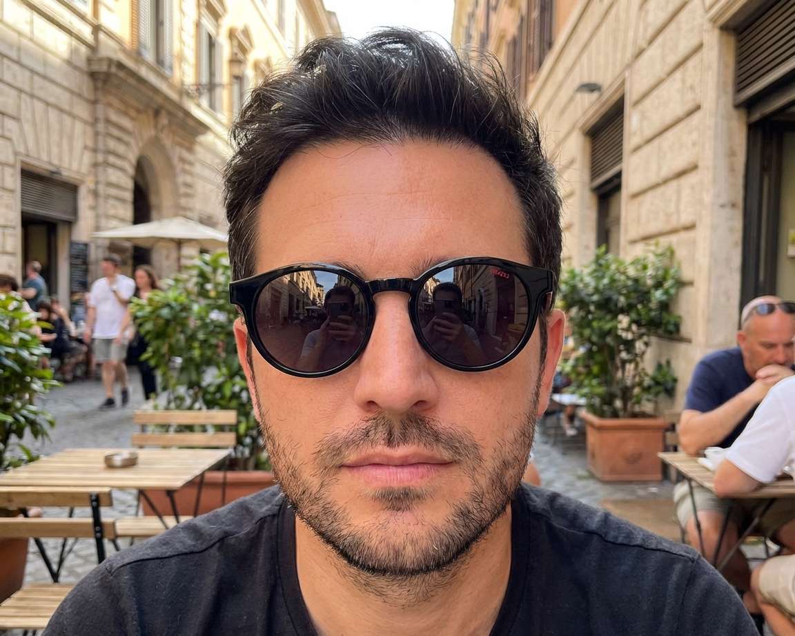 Hugo Boss HG-1244-CS 807/IR 51-20 Negra  Vista de 360 grados 7