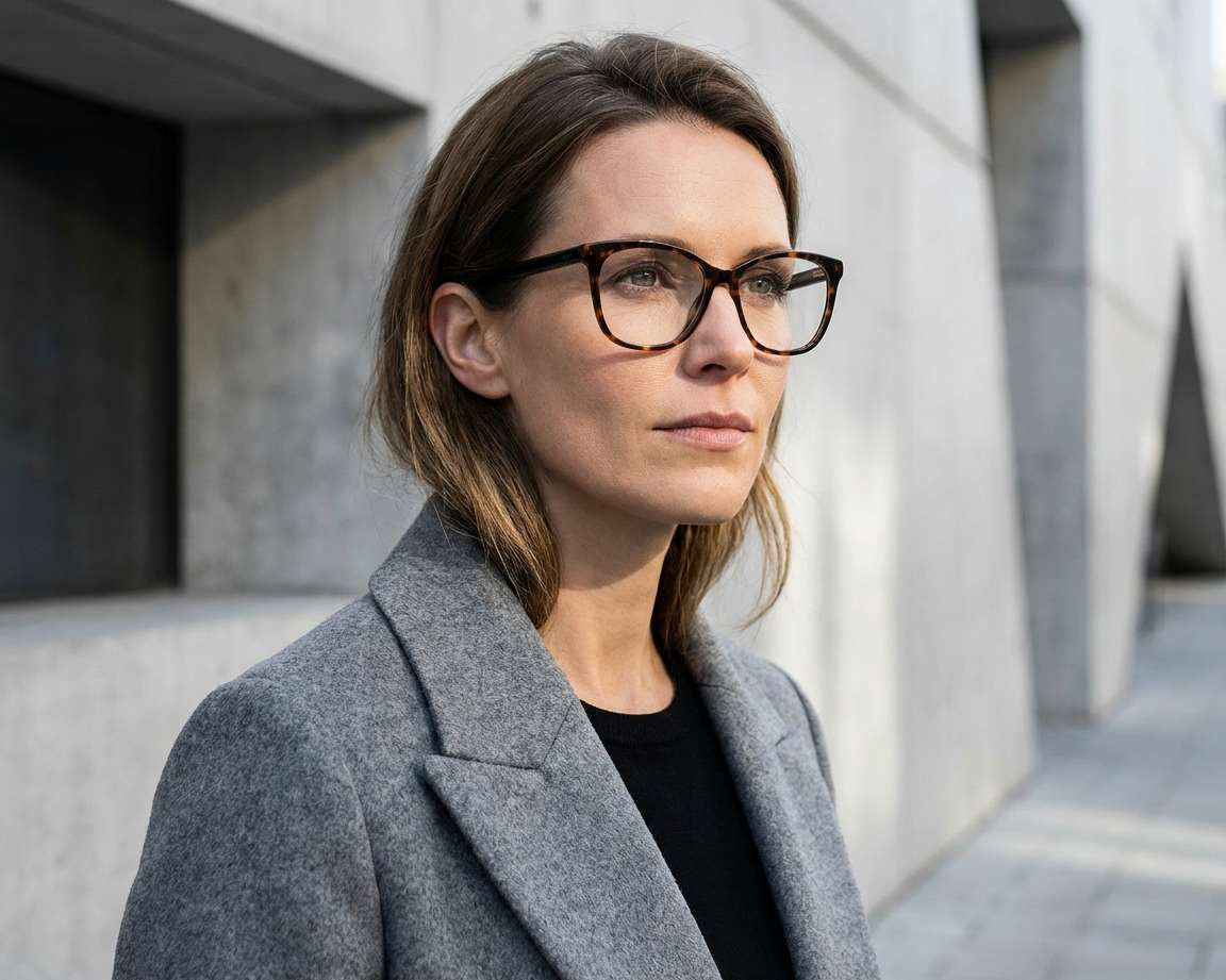 Hugo Boss HG-1251 O63 53-15 Havana Red Vista de 360 grados 5