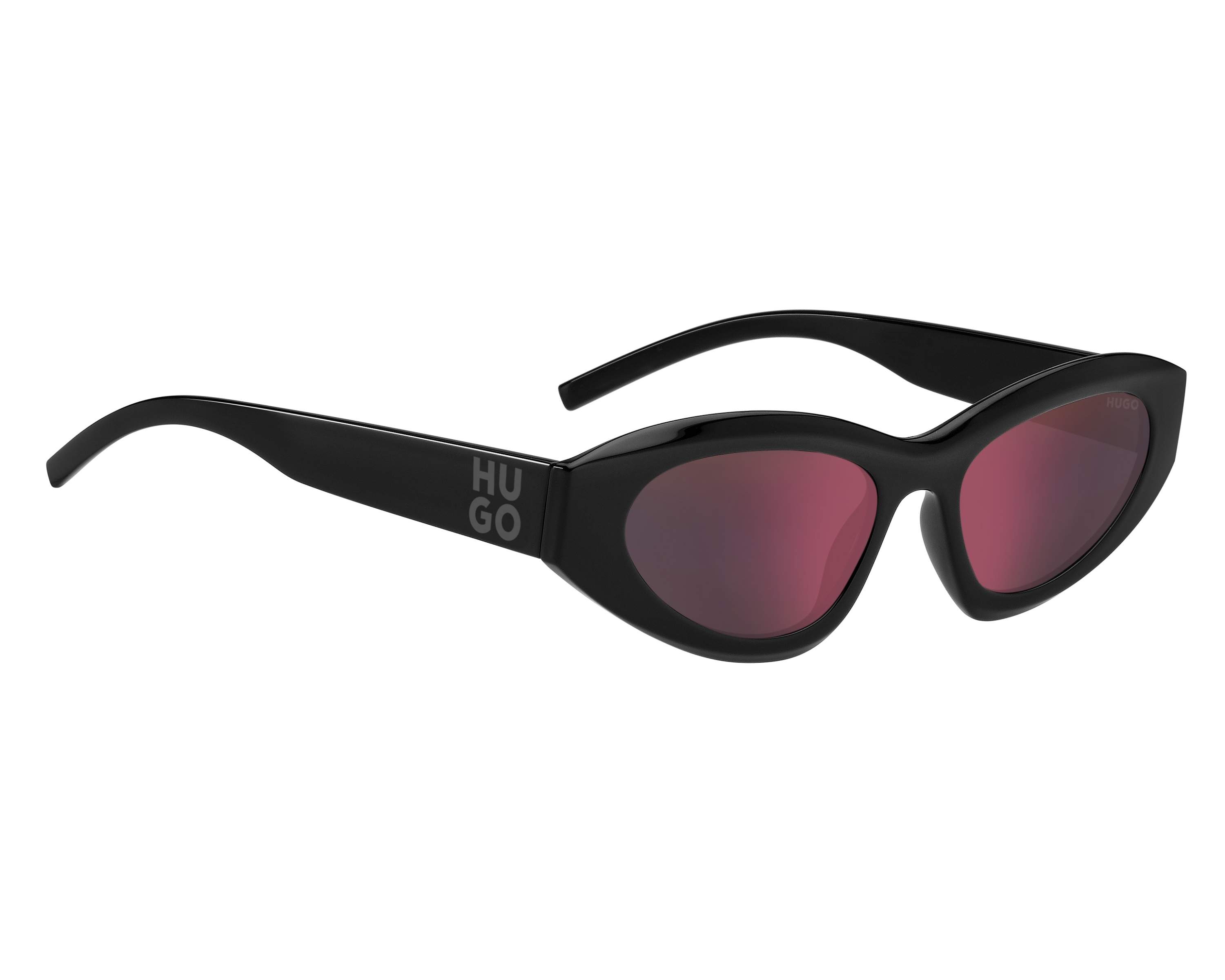 Hugo Boss HG-1282-S 807AO - Negra  vista de frente