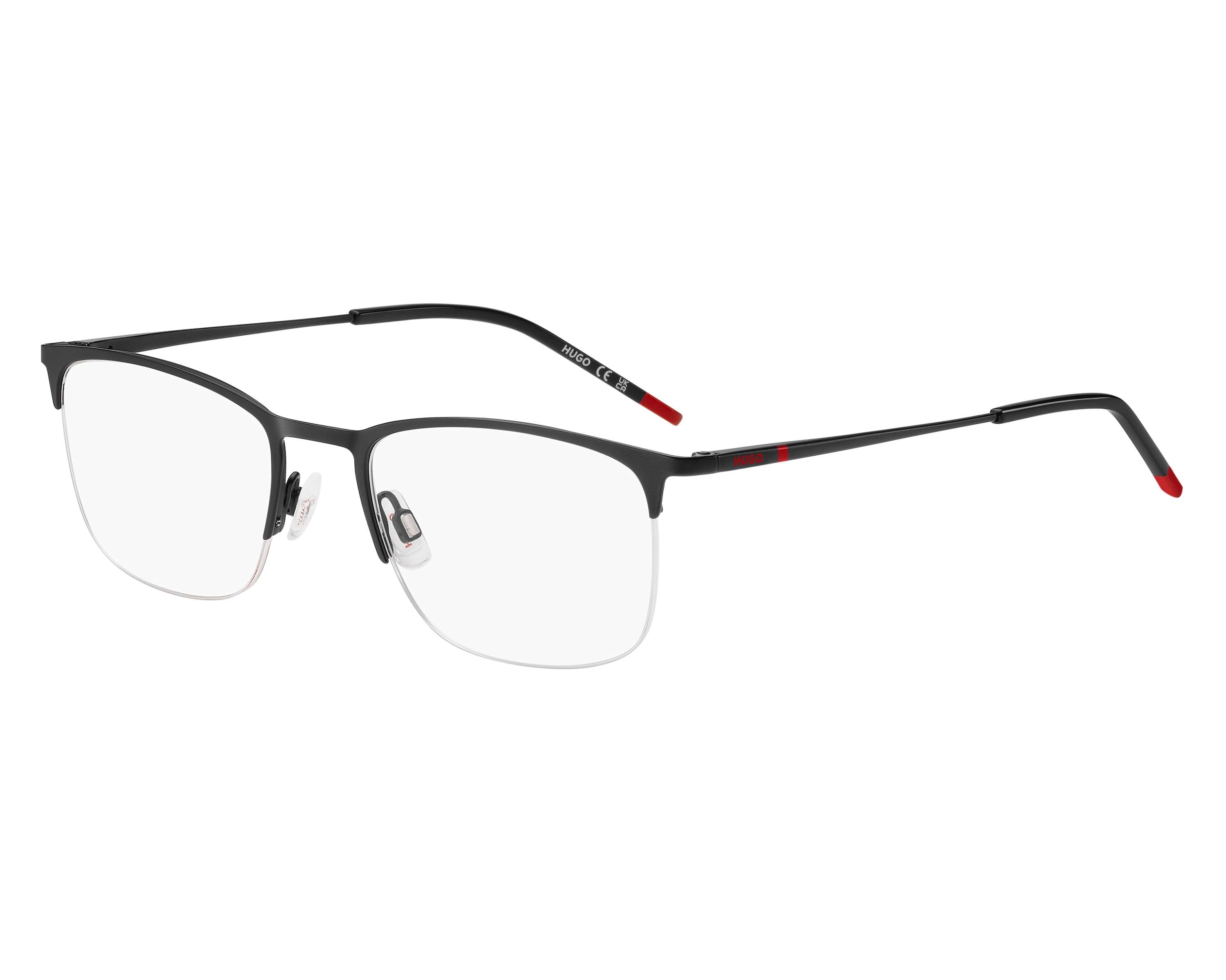 Hugo Boss HG-1291 OIT 53-20 Noir Rouge Vista de 360 grados 1