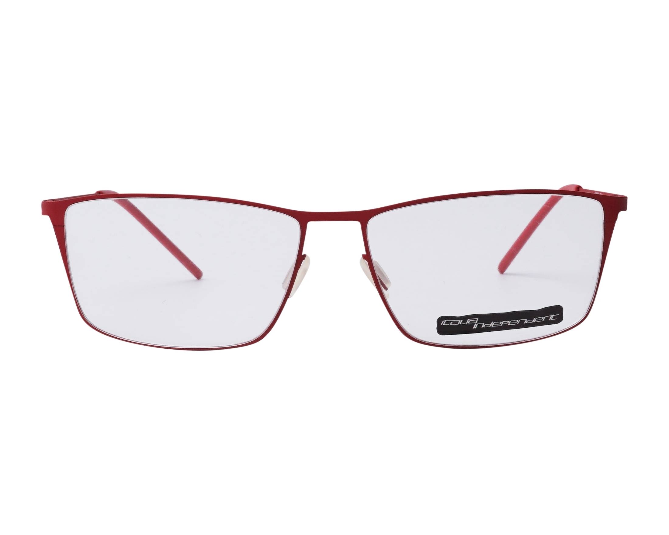 Italia Independent 5207A 051 56-14 Rojo  vista de frente