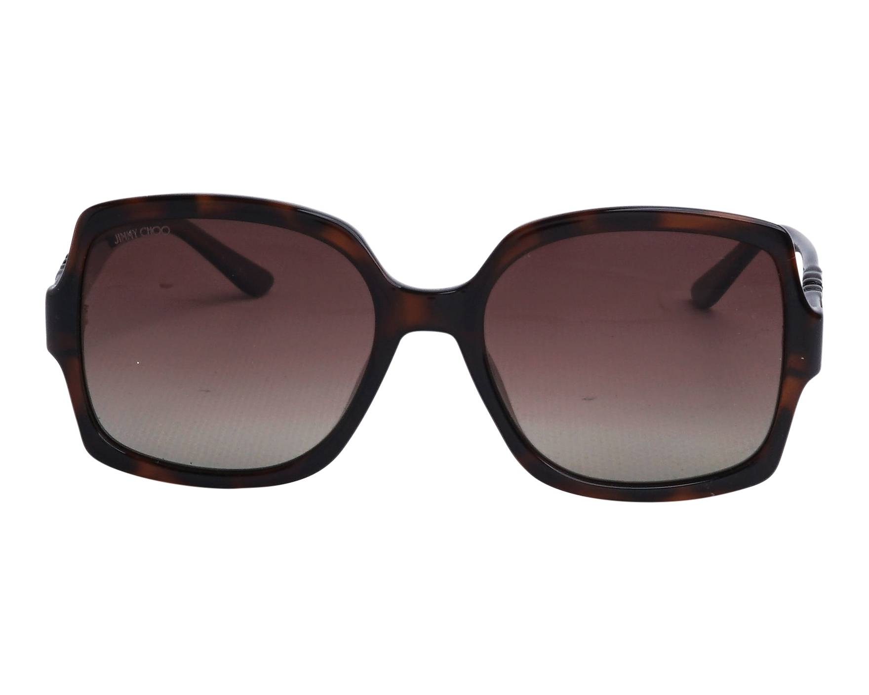 Jimmy Choo SAMMI-G-S 086 - Havana Negro vista de frente