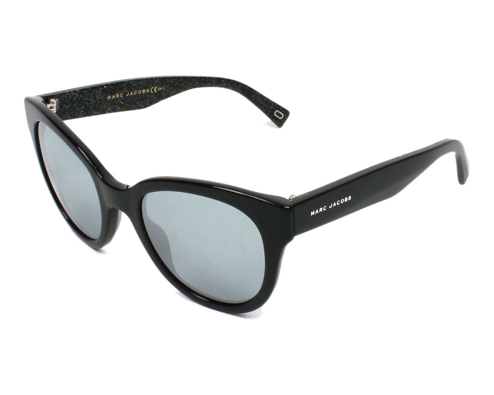 Marc Jacobs MARC-231-S NS8/T4 50-22 Black Black vista de perfil