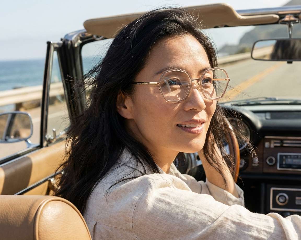 Marc Jacobs MARC-667 84E 54-19 gold beige Vista de 360 grados 5