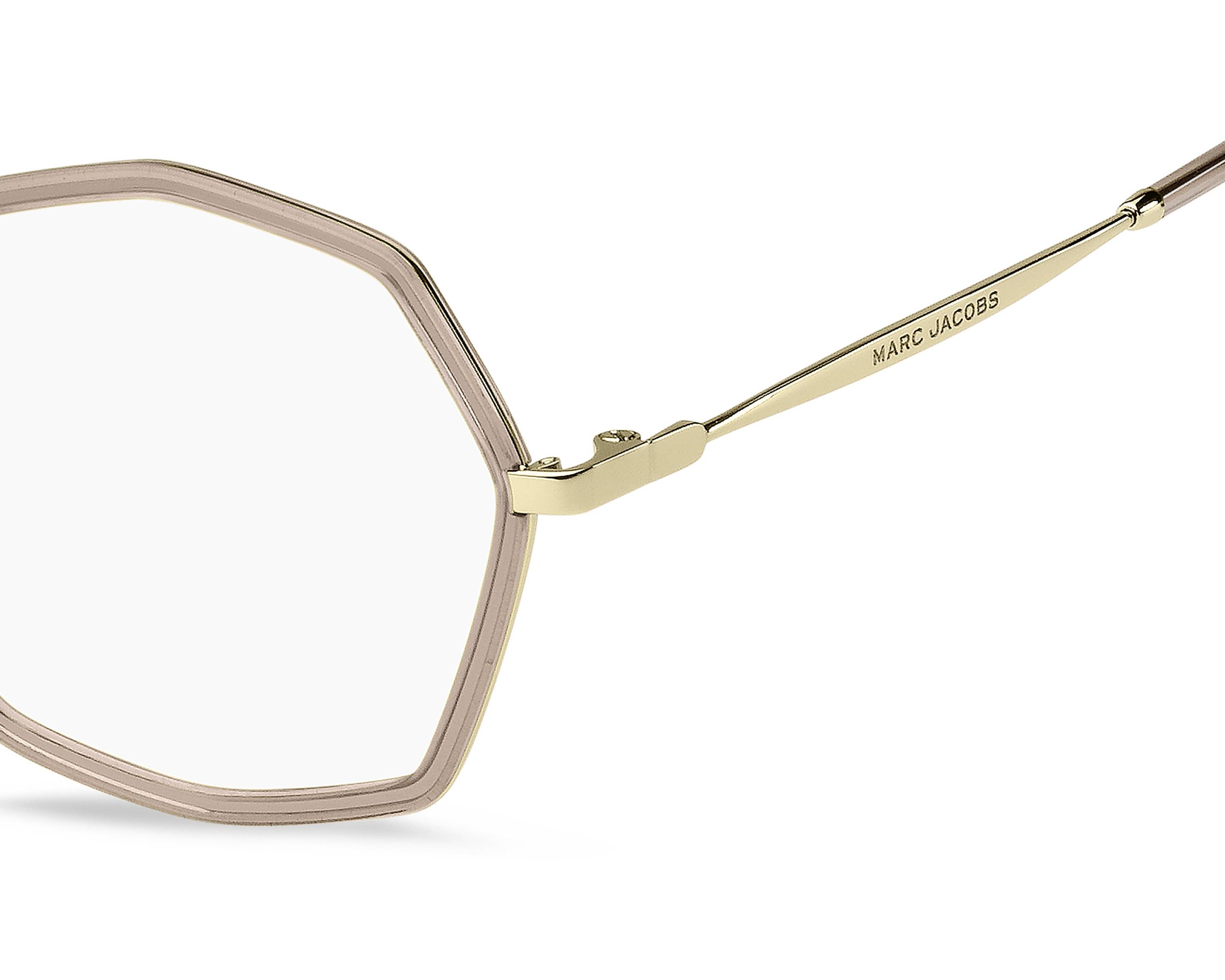 Marc Jacobs MARC-667 84E 54-19 gold beige Vista de 360 grados 4