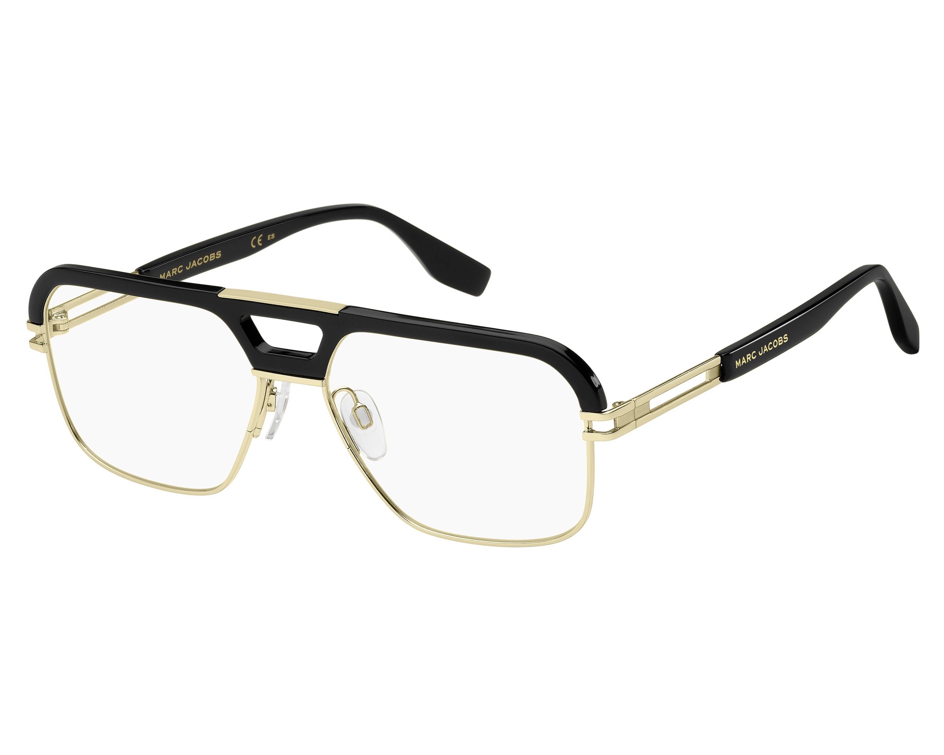 Marc Jacobs MARC-677 RHL 58-16 Oro Negro Vista de 360 grados 1
