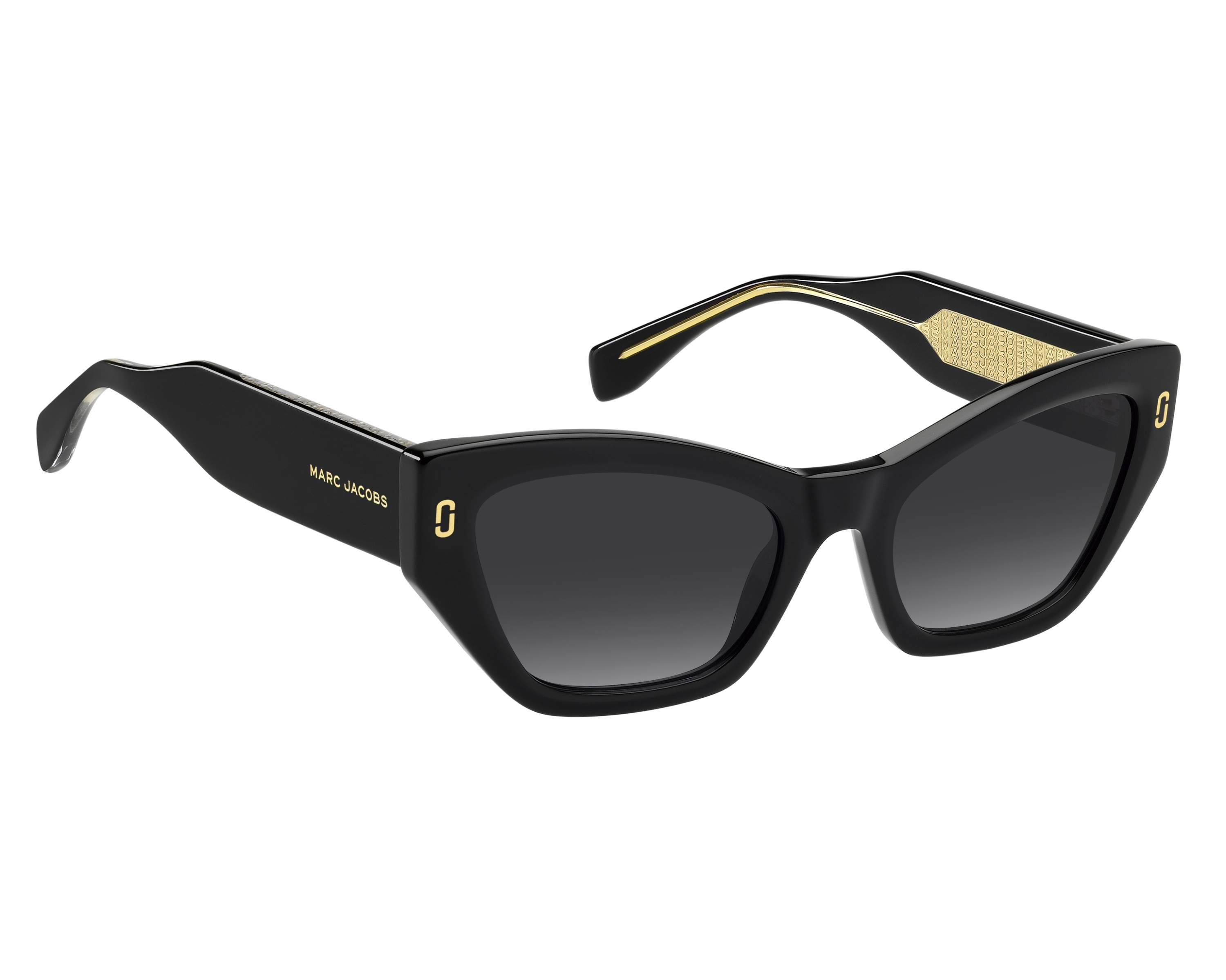 Marc Jacobs MJ-1117-S 807/9O 54-20 Black  vista de perfil