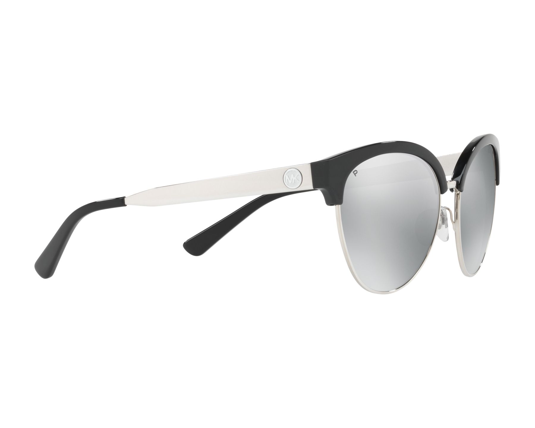 Michael Kors MK-2057 3338Z3 56-17 Plata Negro Vista de 360 grados 11