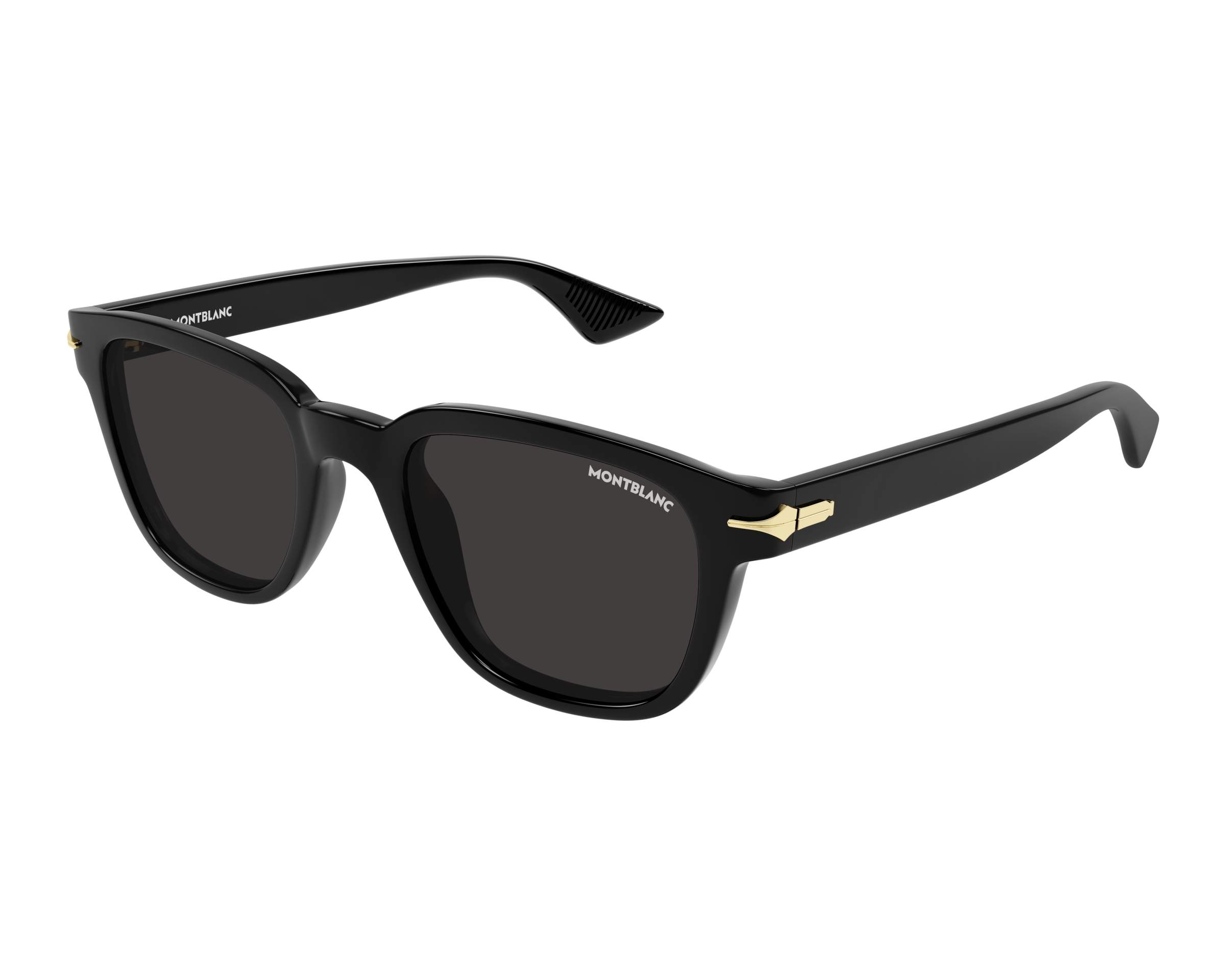 Mont Blanc MB0302S 006 53-21 Negra  vista de perfil